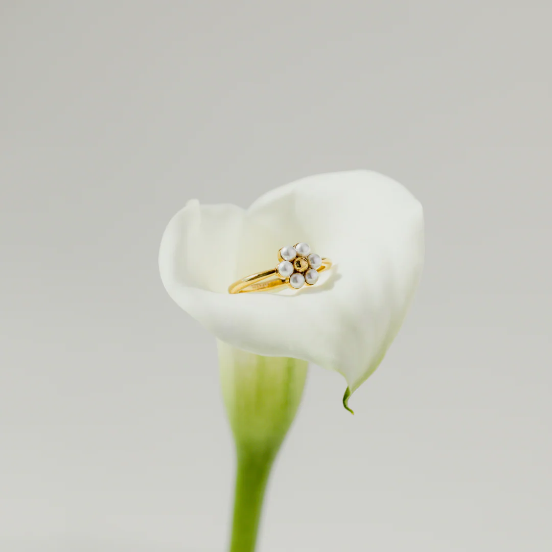 Daisy Ring Silver - Image 3