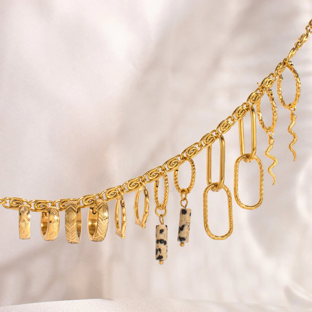 Dalmatino Hoop Set Rose Gold - Image 3