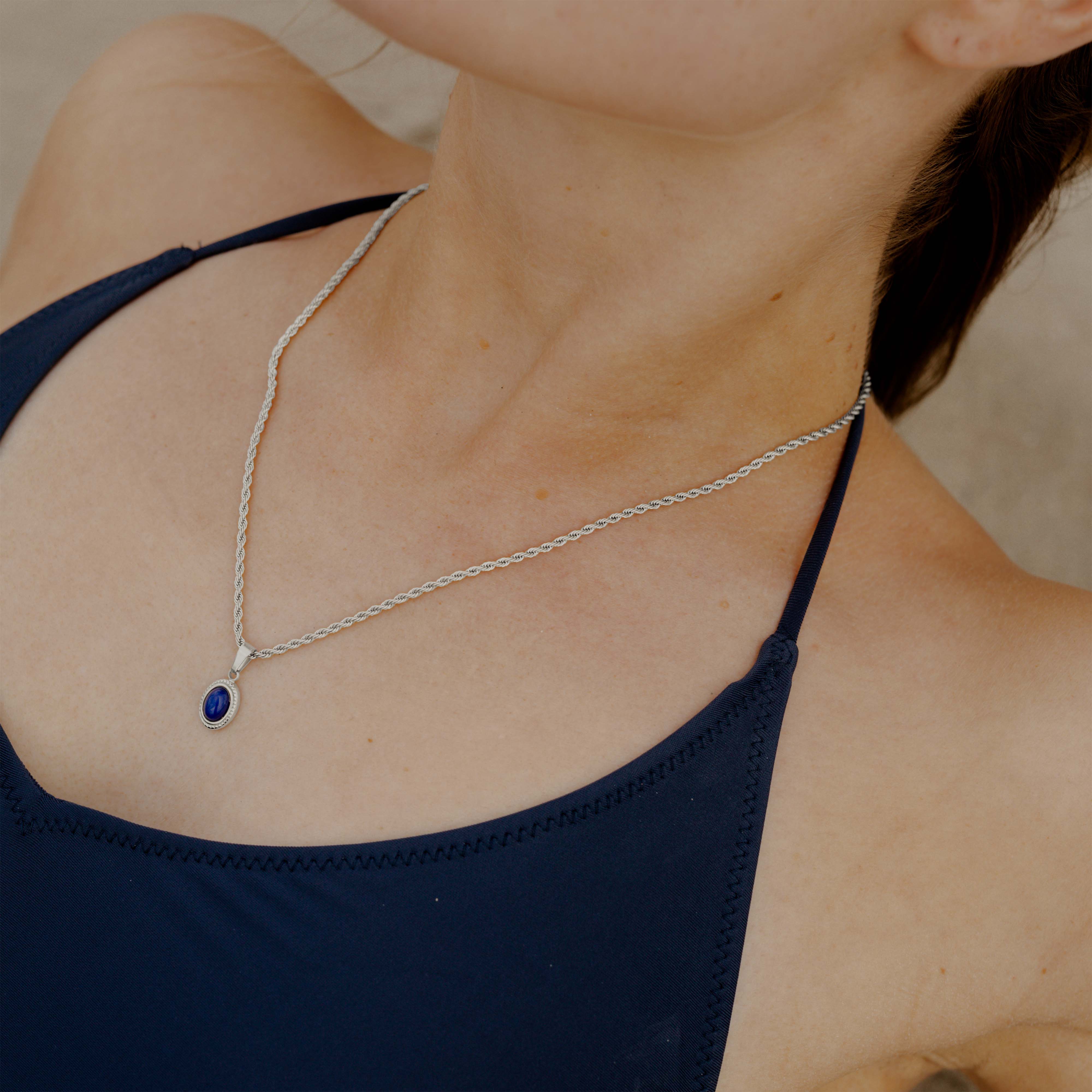 Deep Sea Necklace Silver - Image 2