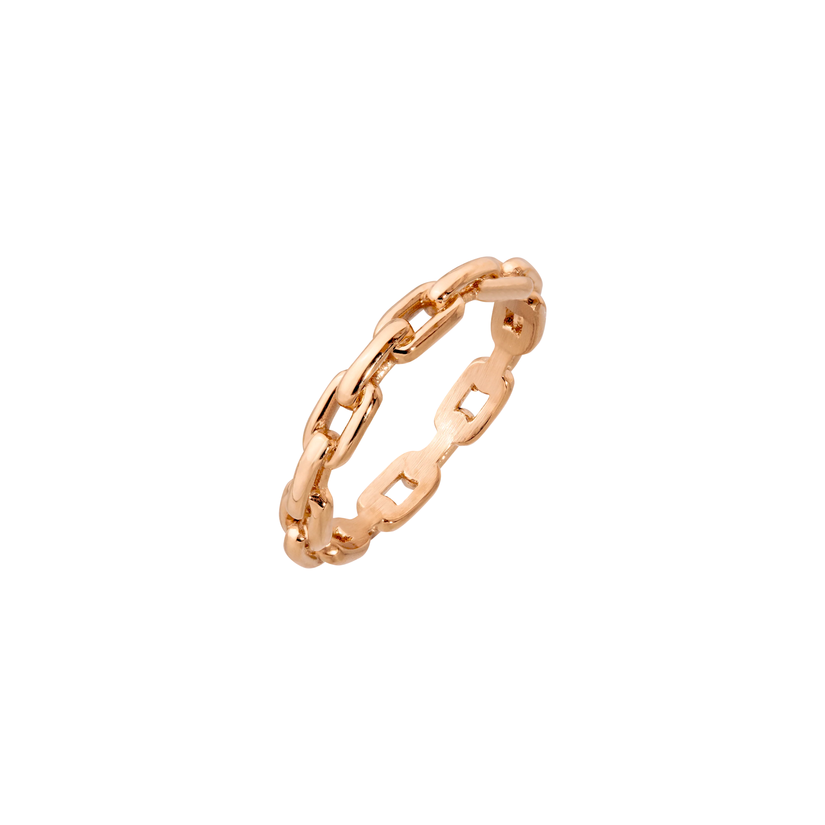 Delicate Chain Ring Rose Gold