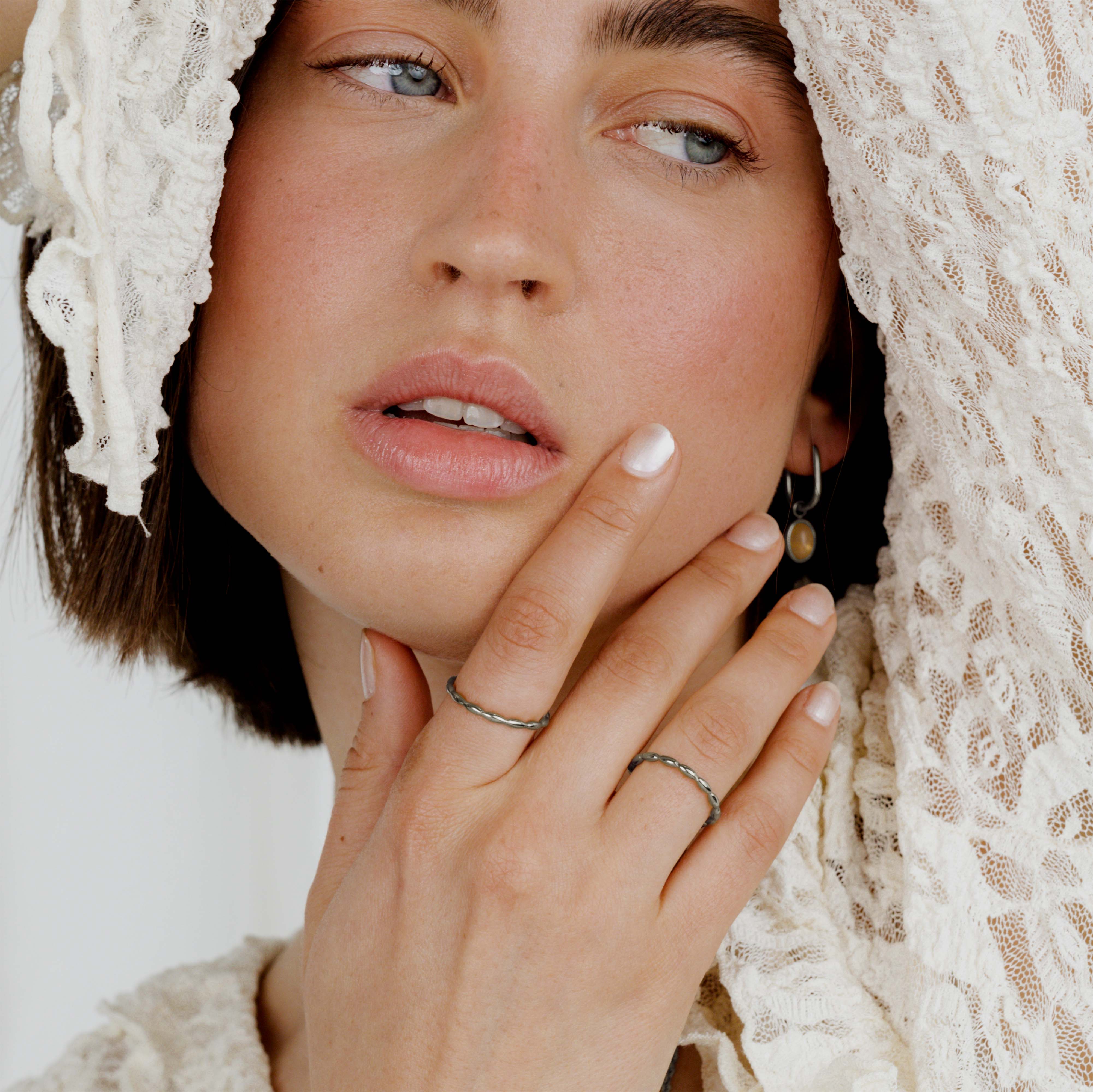 Dewdrop Ring Silver - Image 2