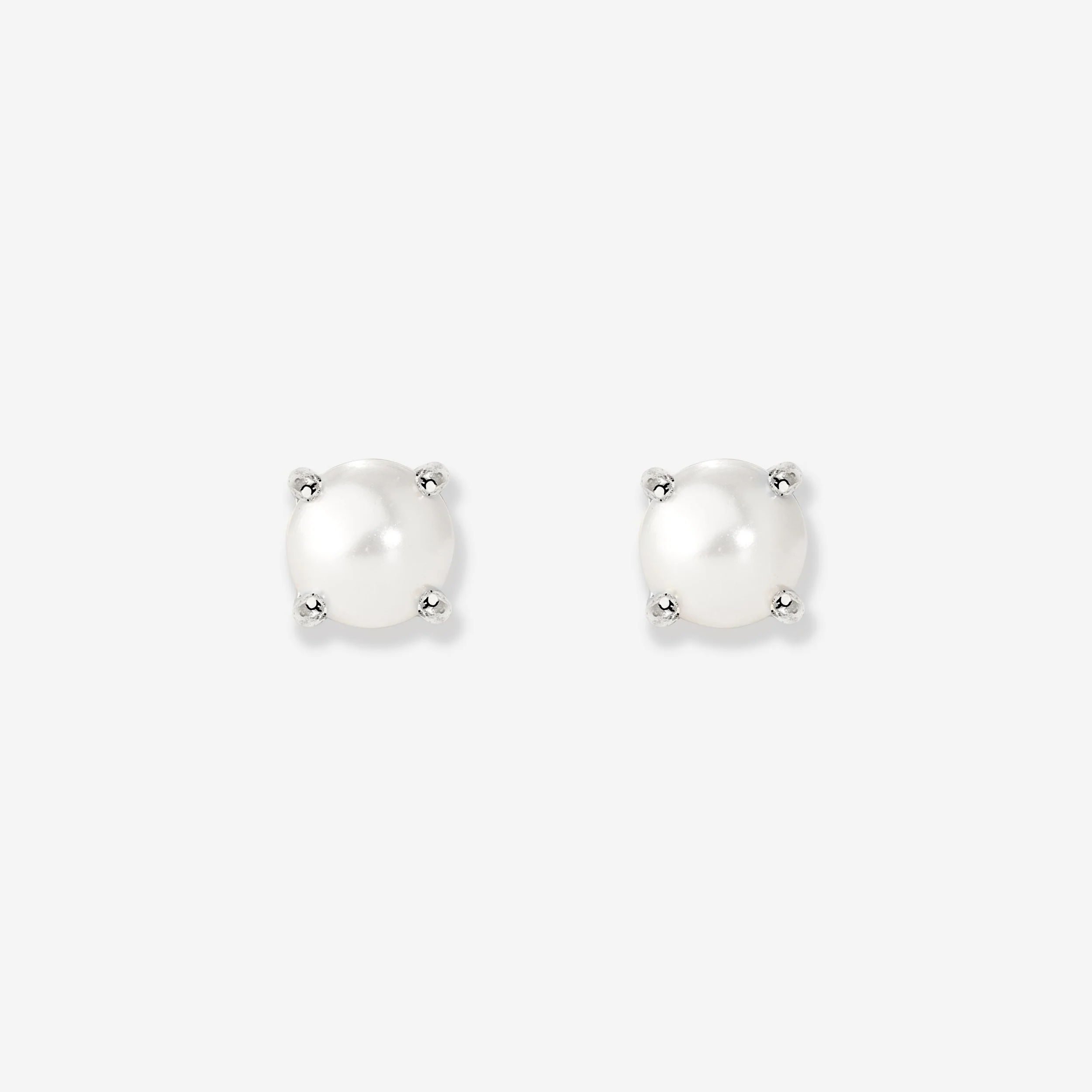 Dream Pearl Studs Silver - Image 5