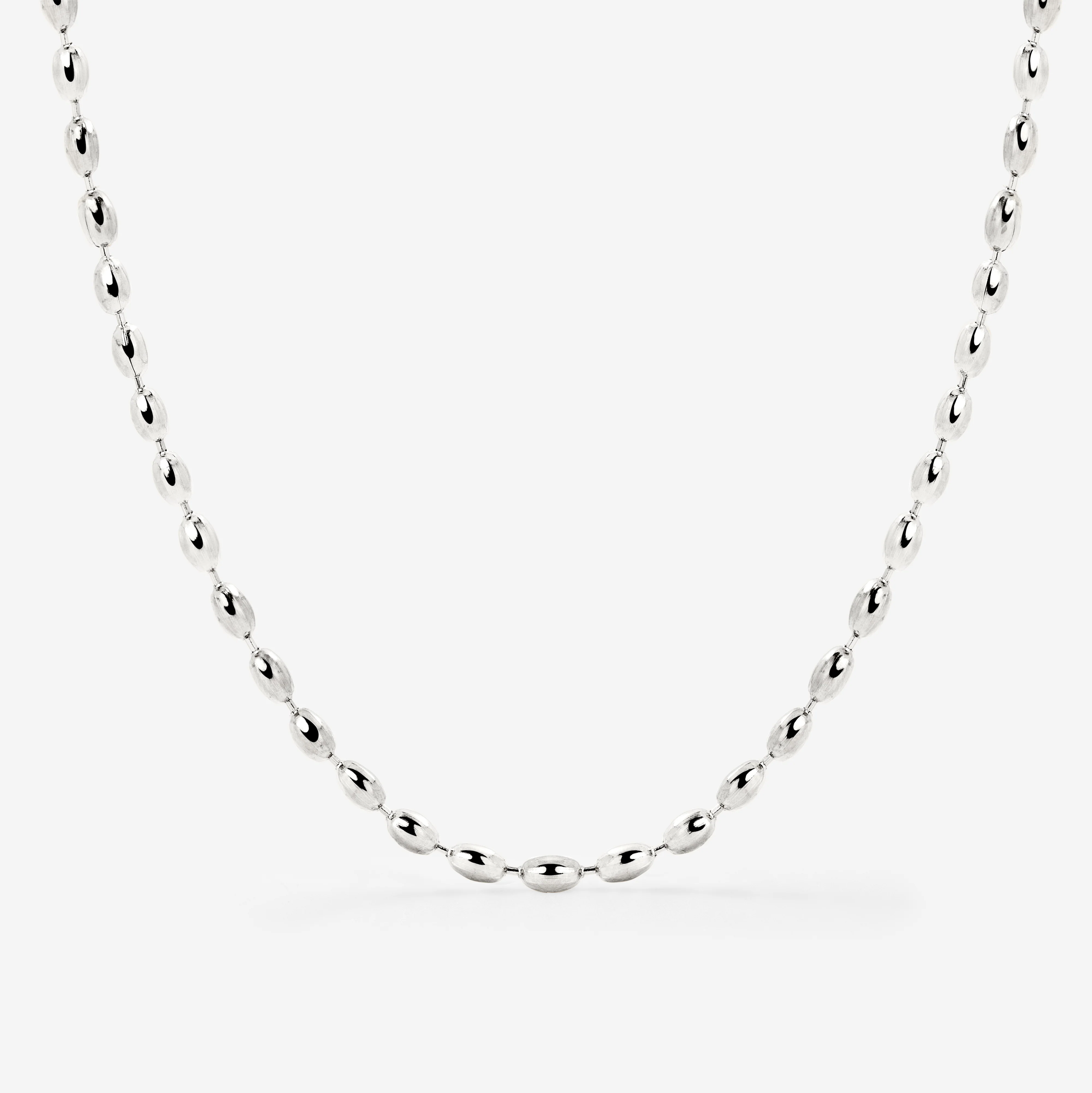 Drop in the Ocean Necklace Silver
