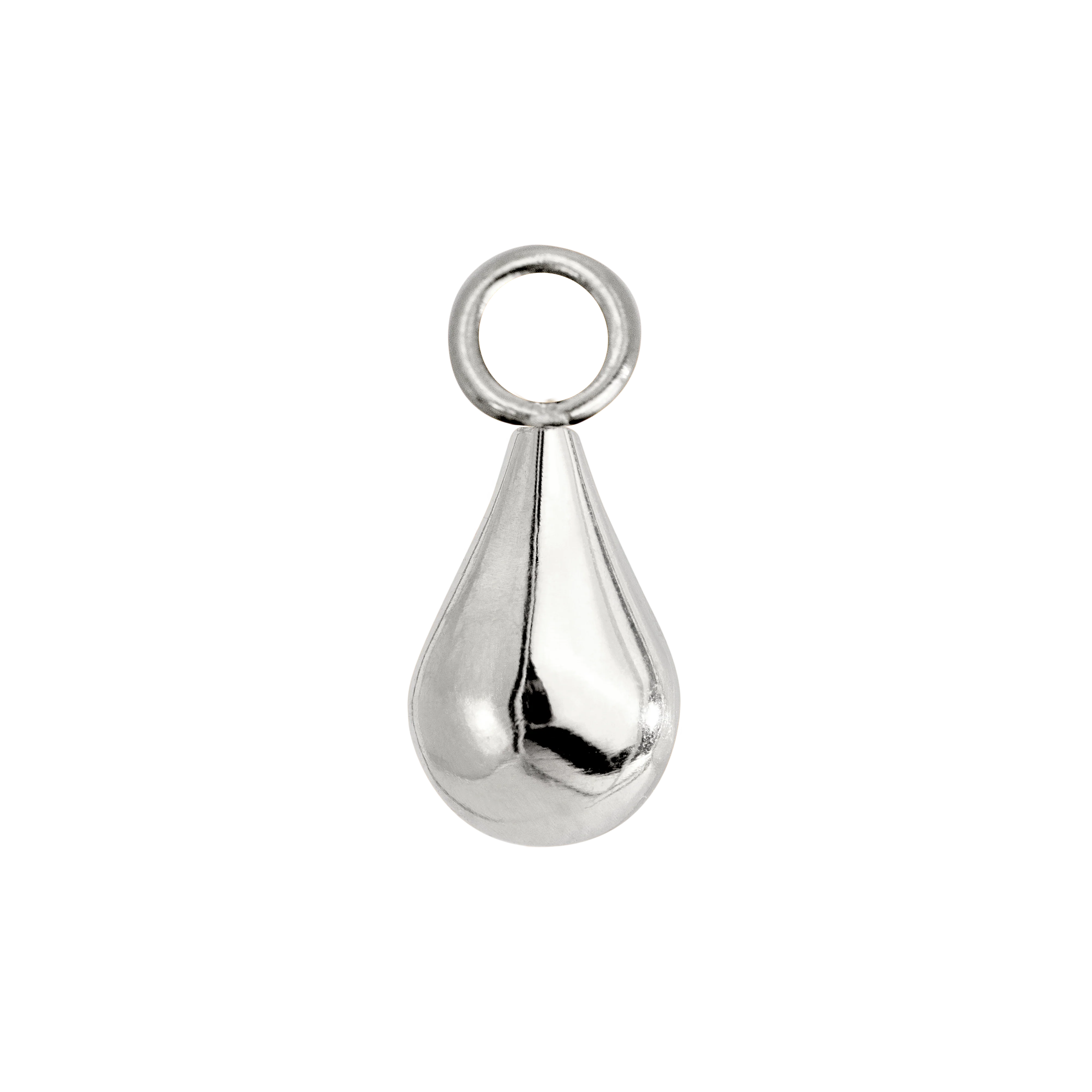 Drop it Hoop Set Small Silver - Image 4
