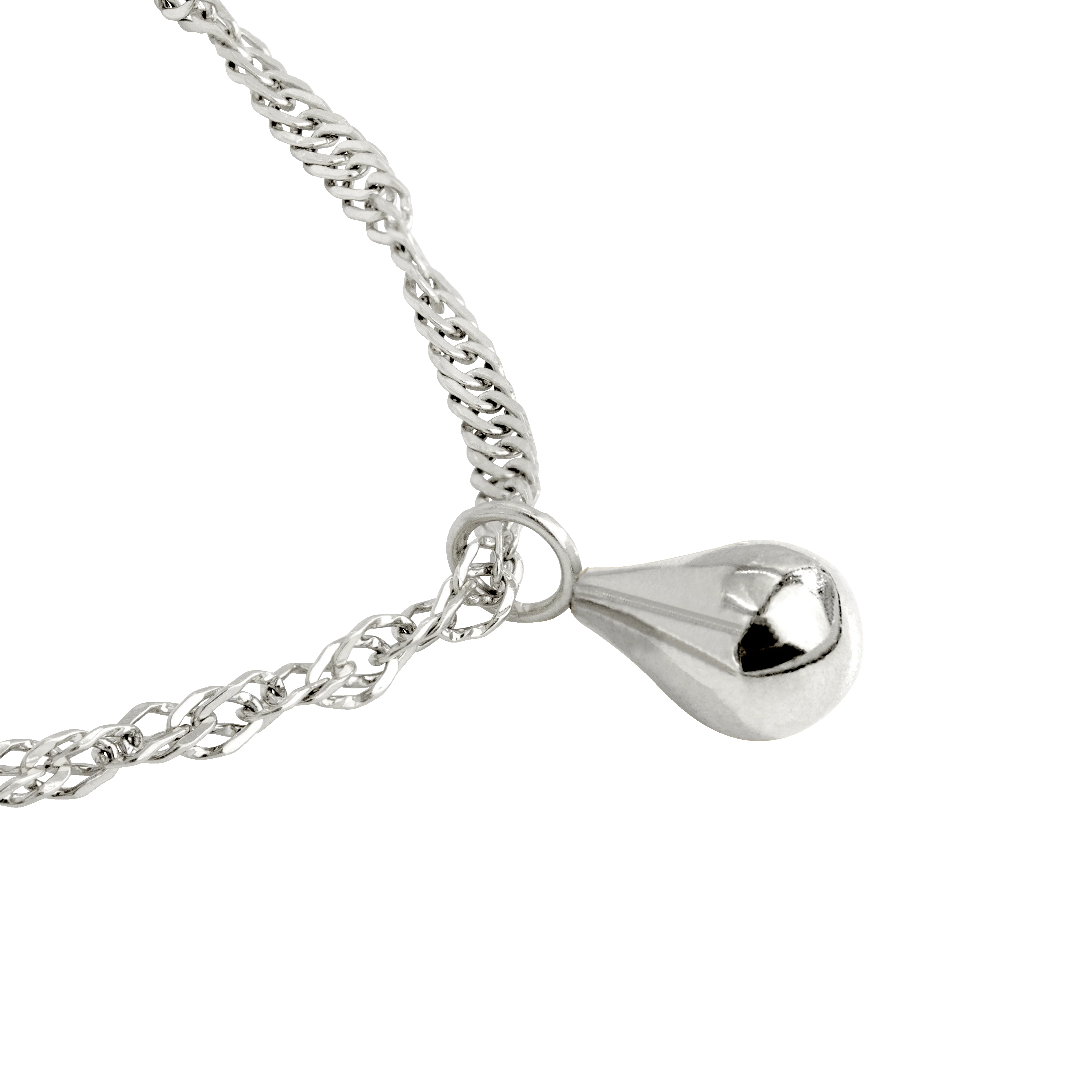 Drop it Necklace Silver - Image 3