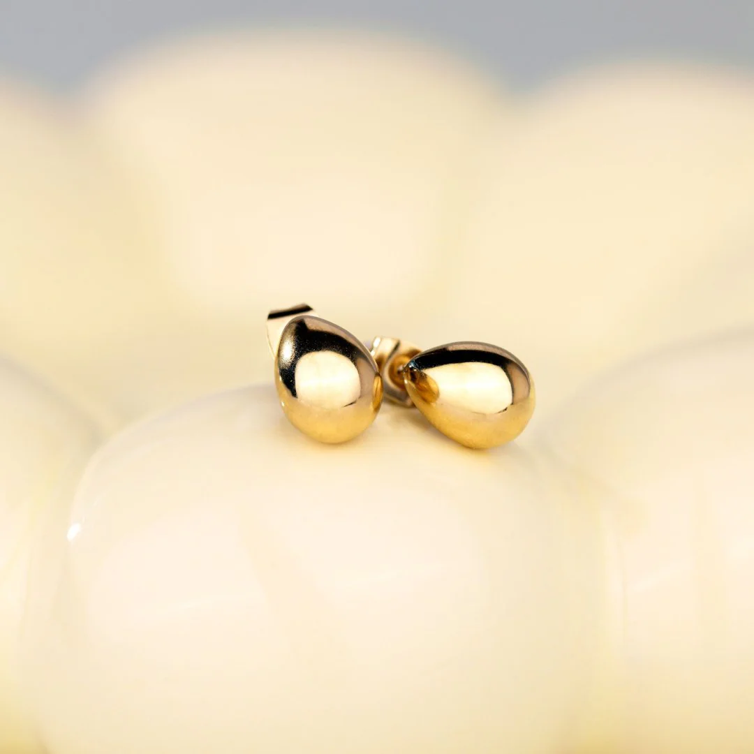 Drop it Studs Gold - Image 3