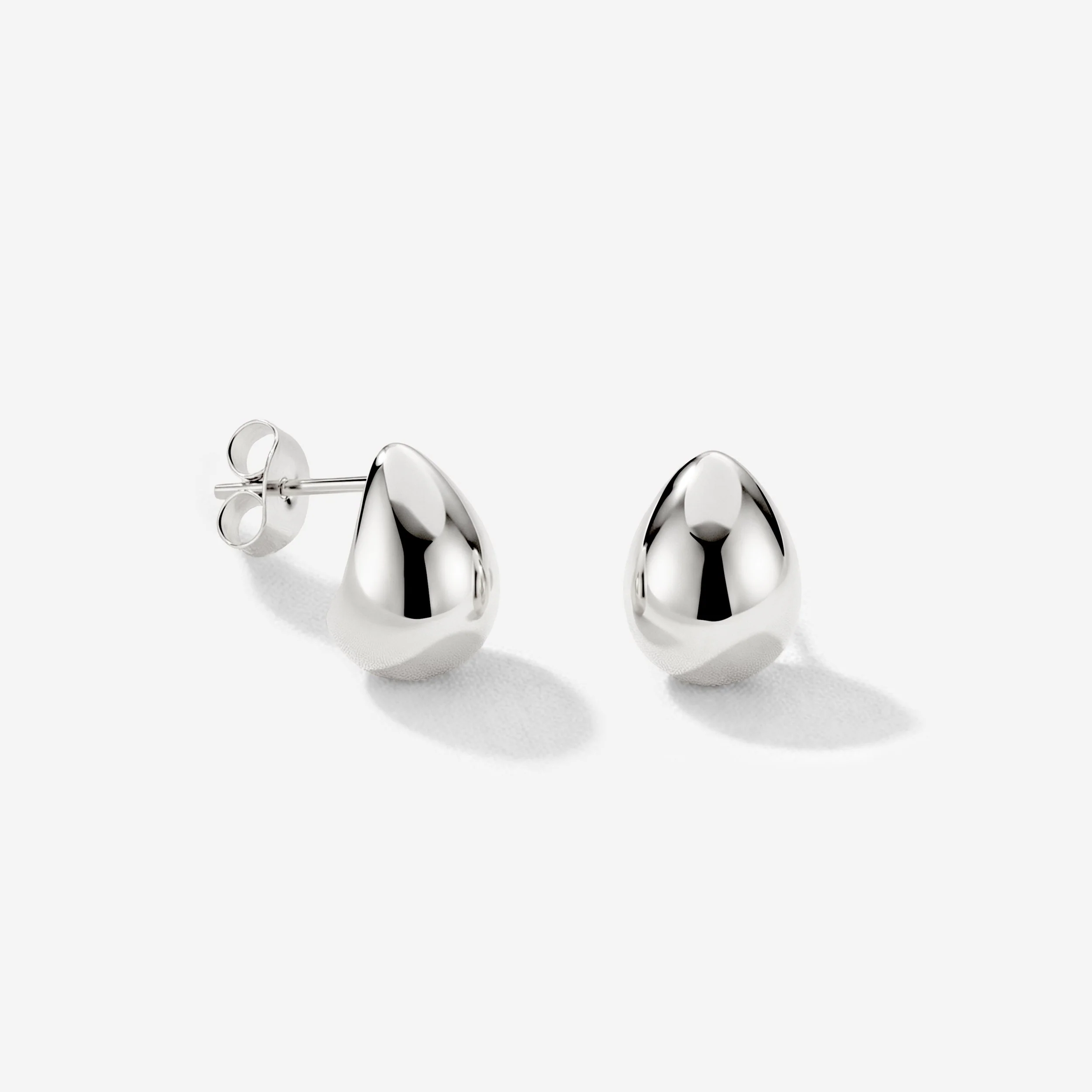 Drop it Studs Silver