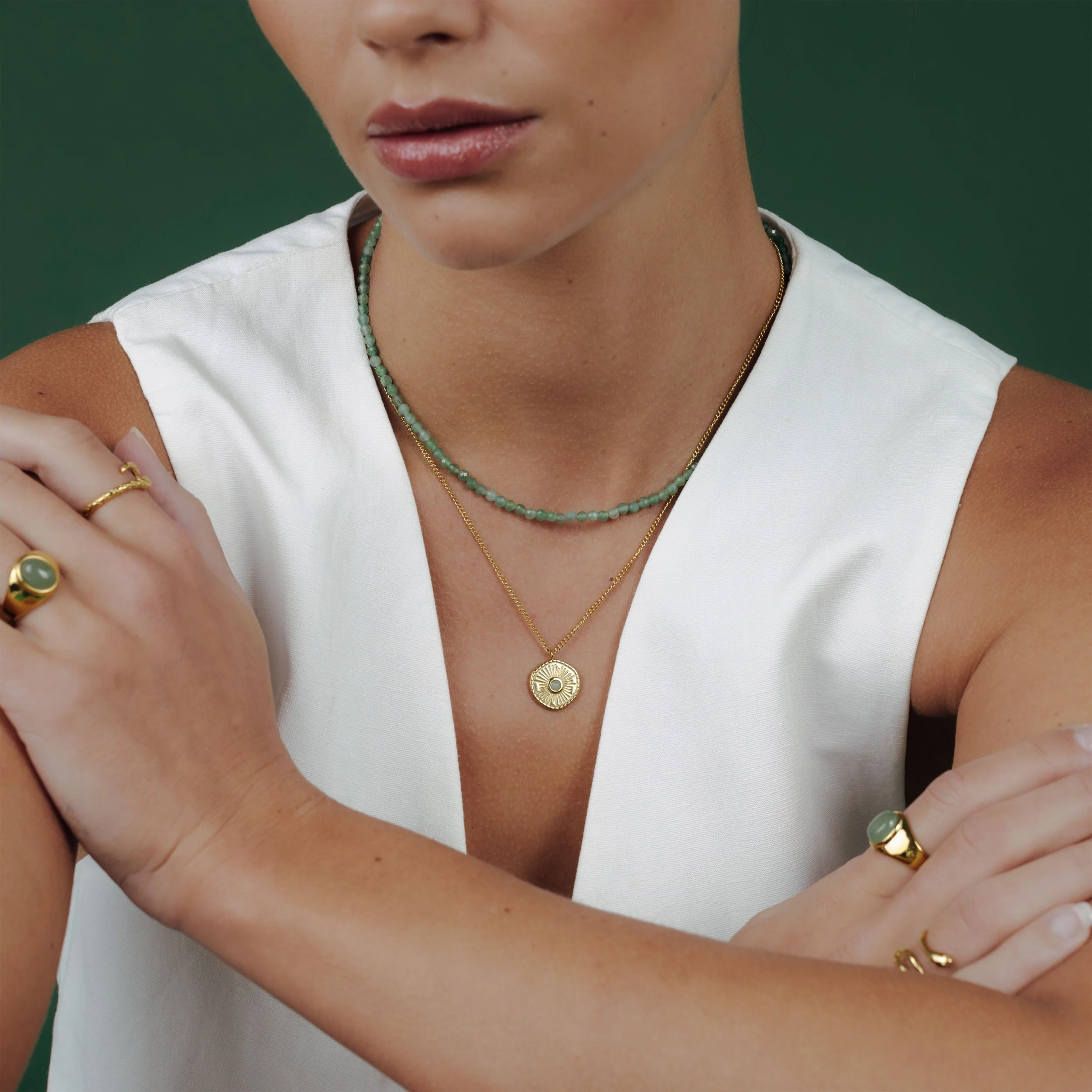 Eden Necklace Gold - Image 2