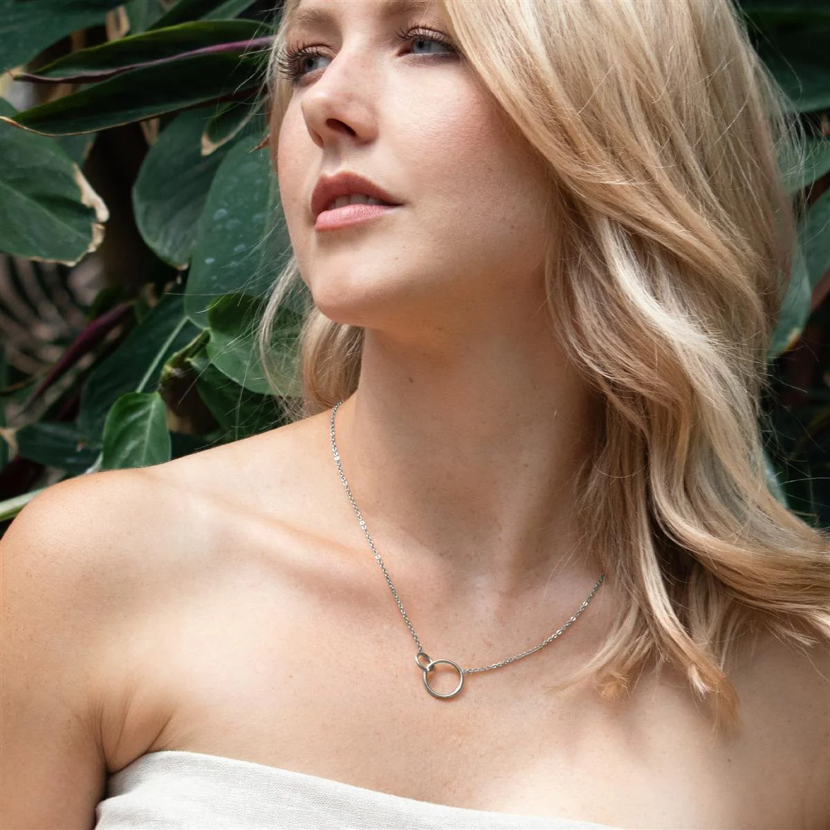 El Caracol Necklace Silver - Image 2