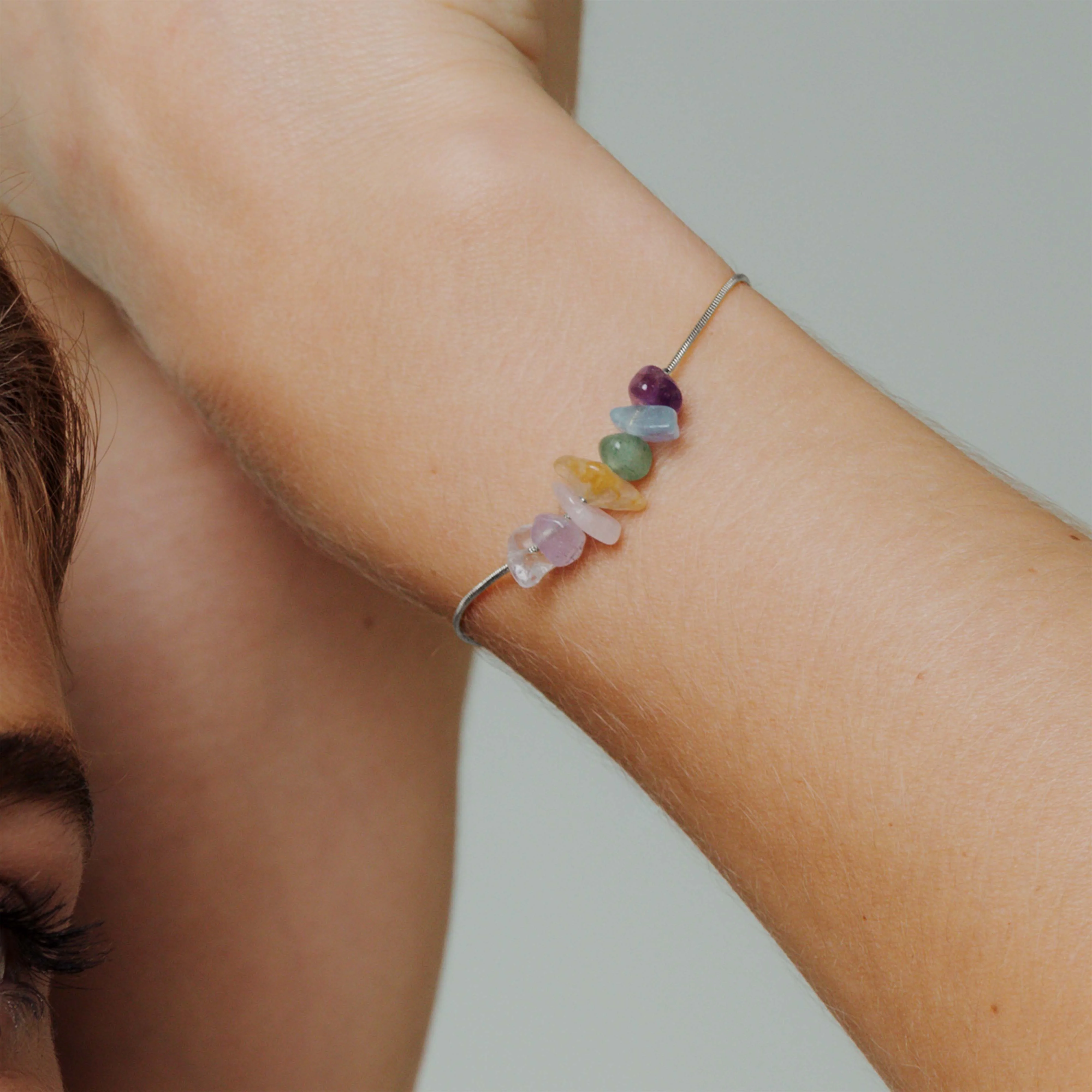 Empowering Emelie Bracelet Silver - Image 2