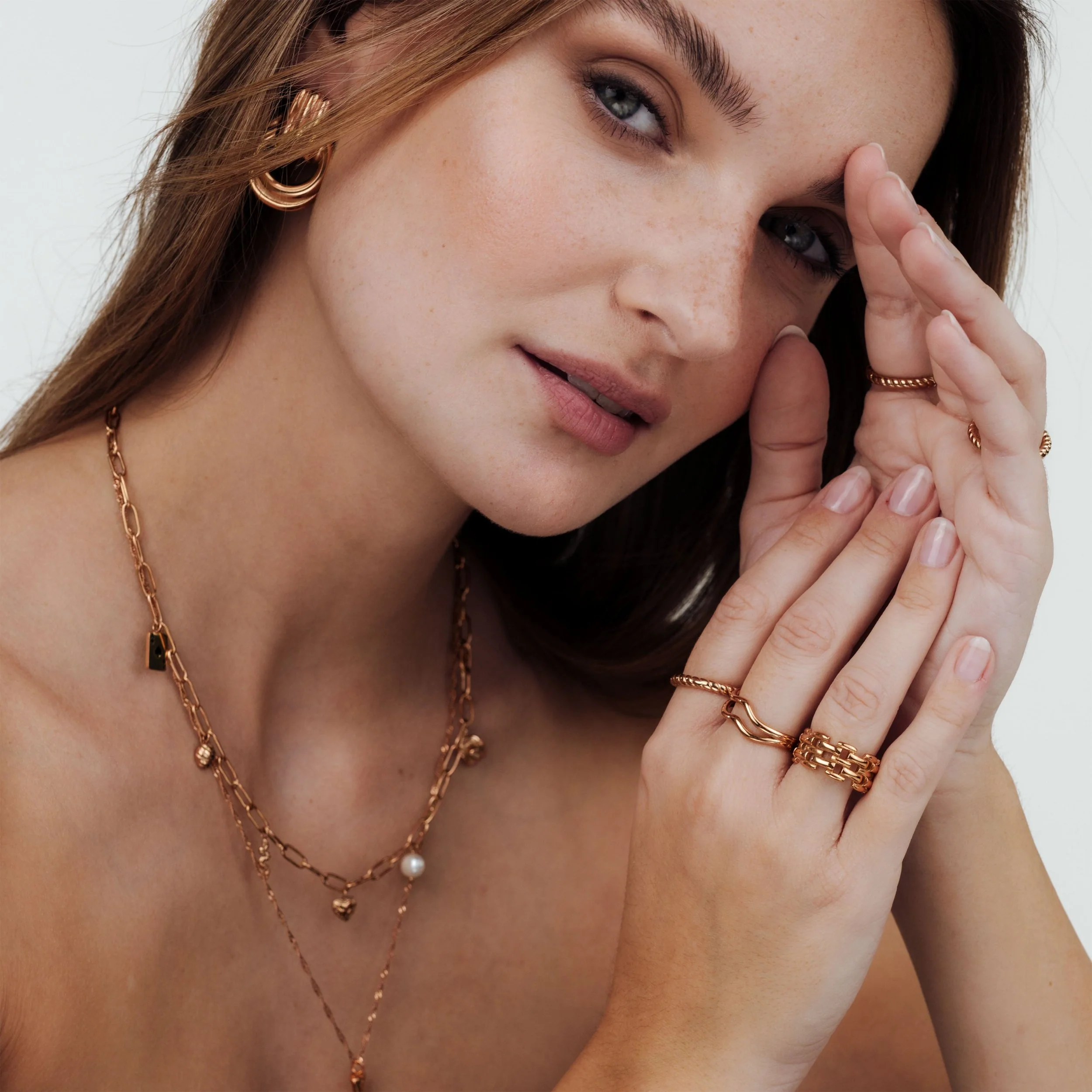 Endless Twist Ring rose gold - Image 3