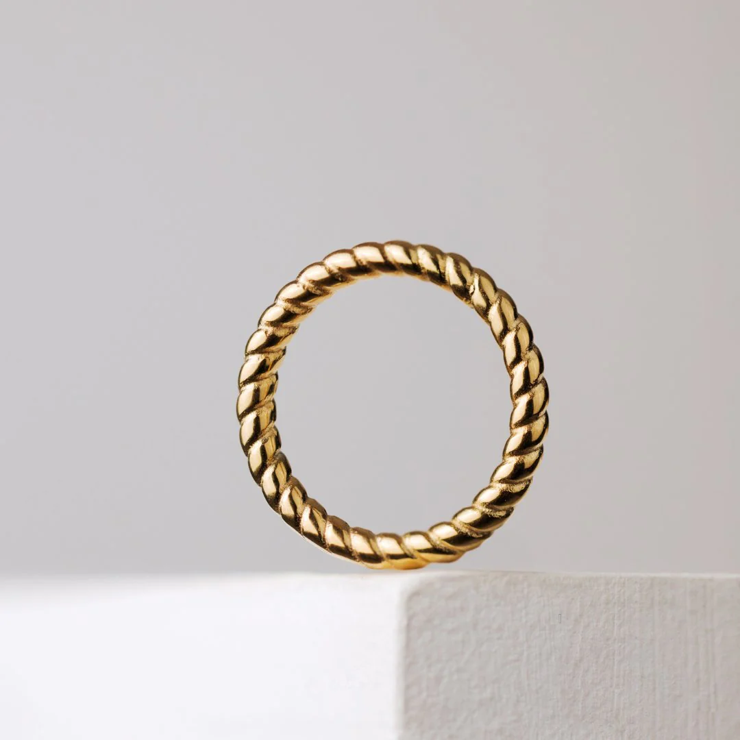 Endless Twist Ring rose gold - Image 4
