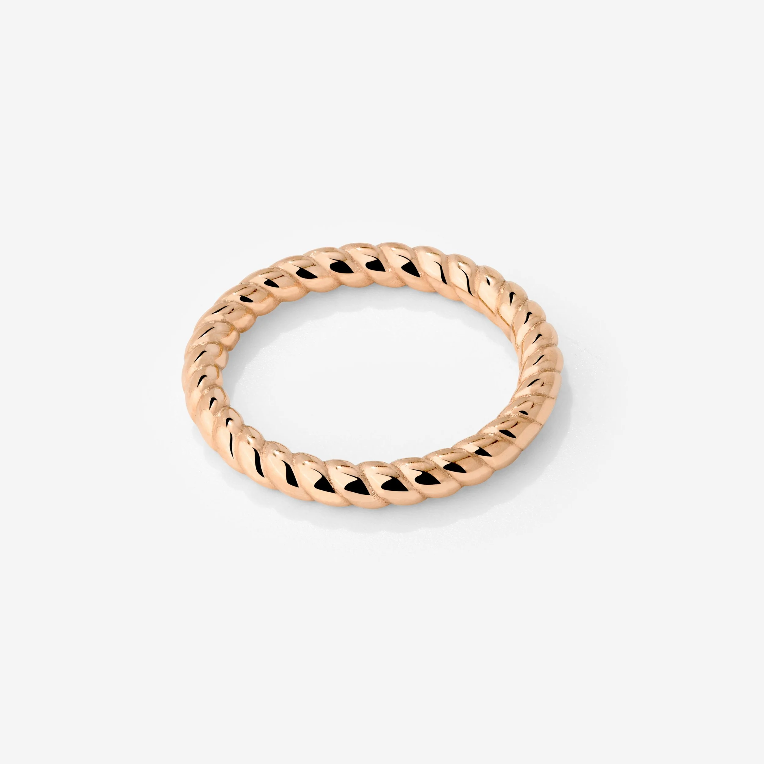 Endless Twist Ring rose gold - Image 5
