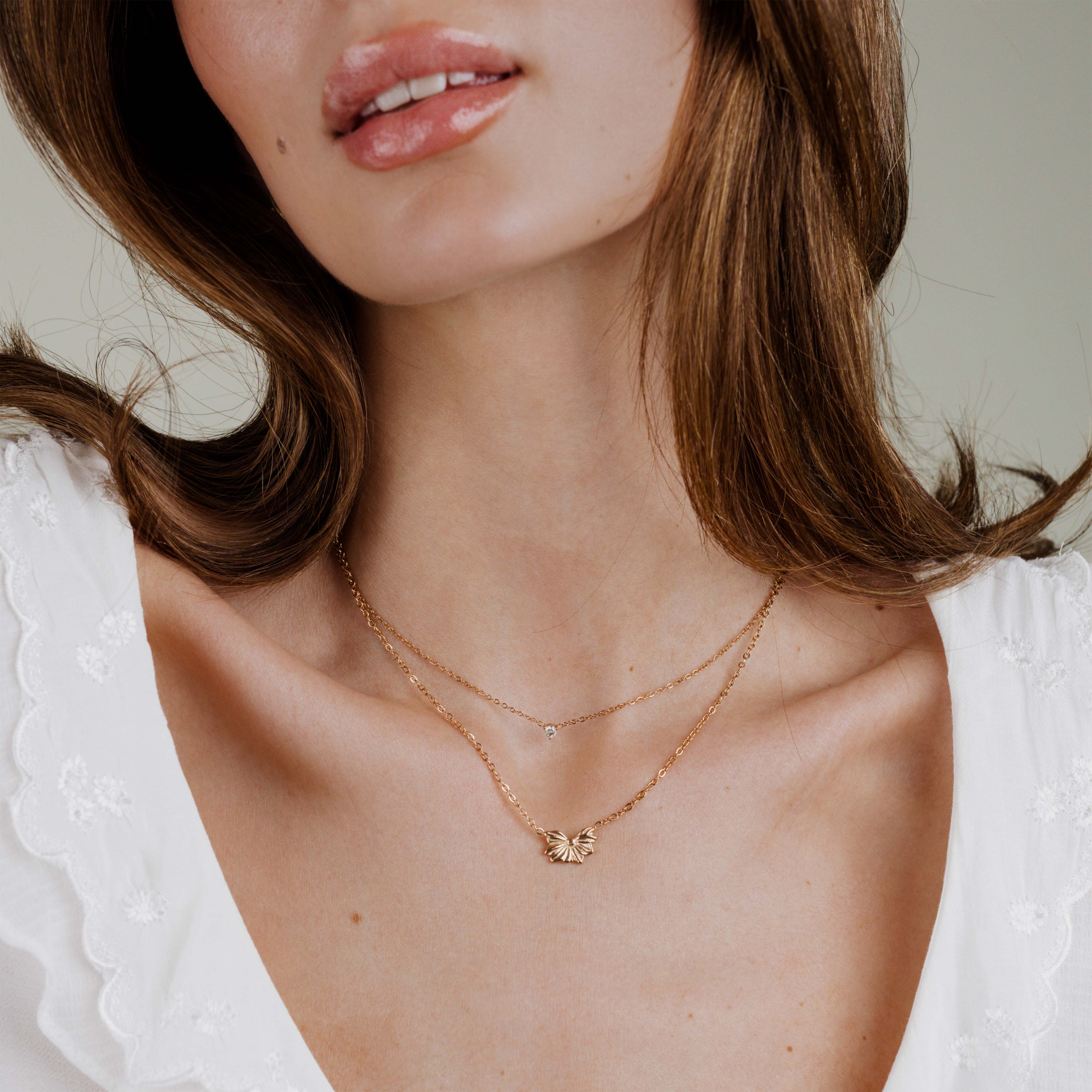 Eternal Bloom Necklace Rose Gold - Image 2
