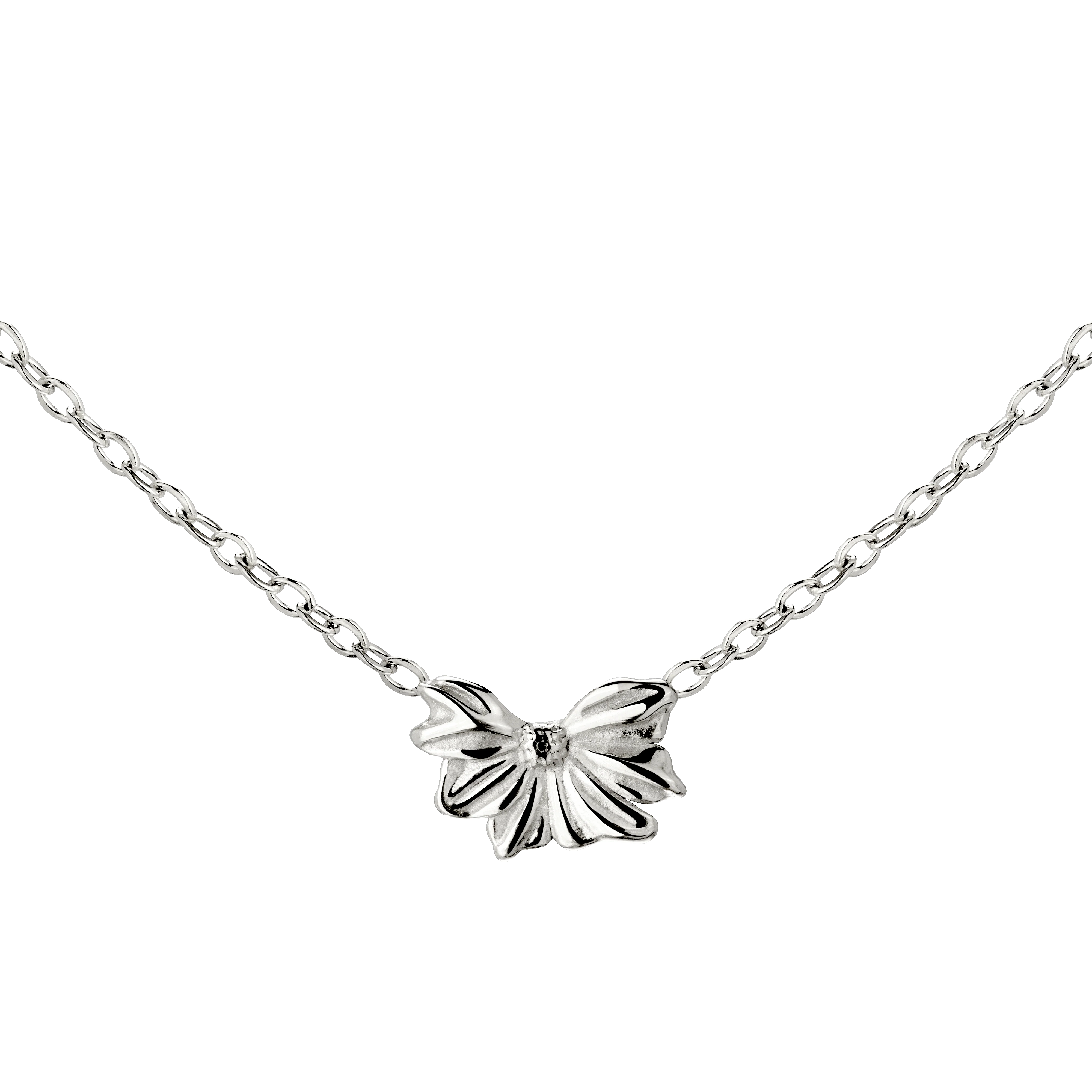 Eternal Bloom Necklace Silver