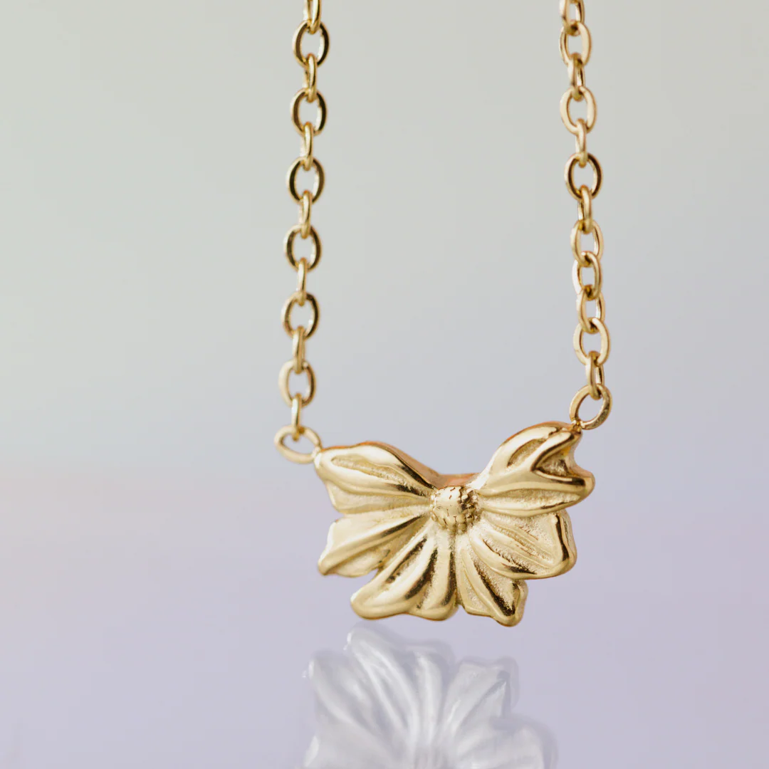 Eternal Bloom Necklace Silver - Image 4