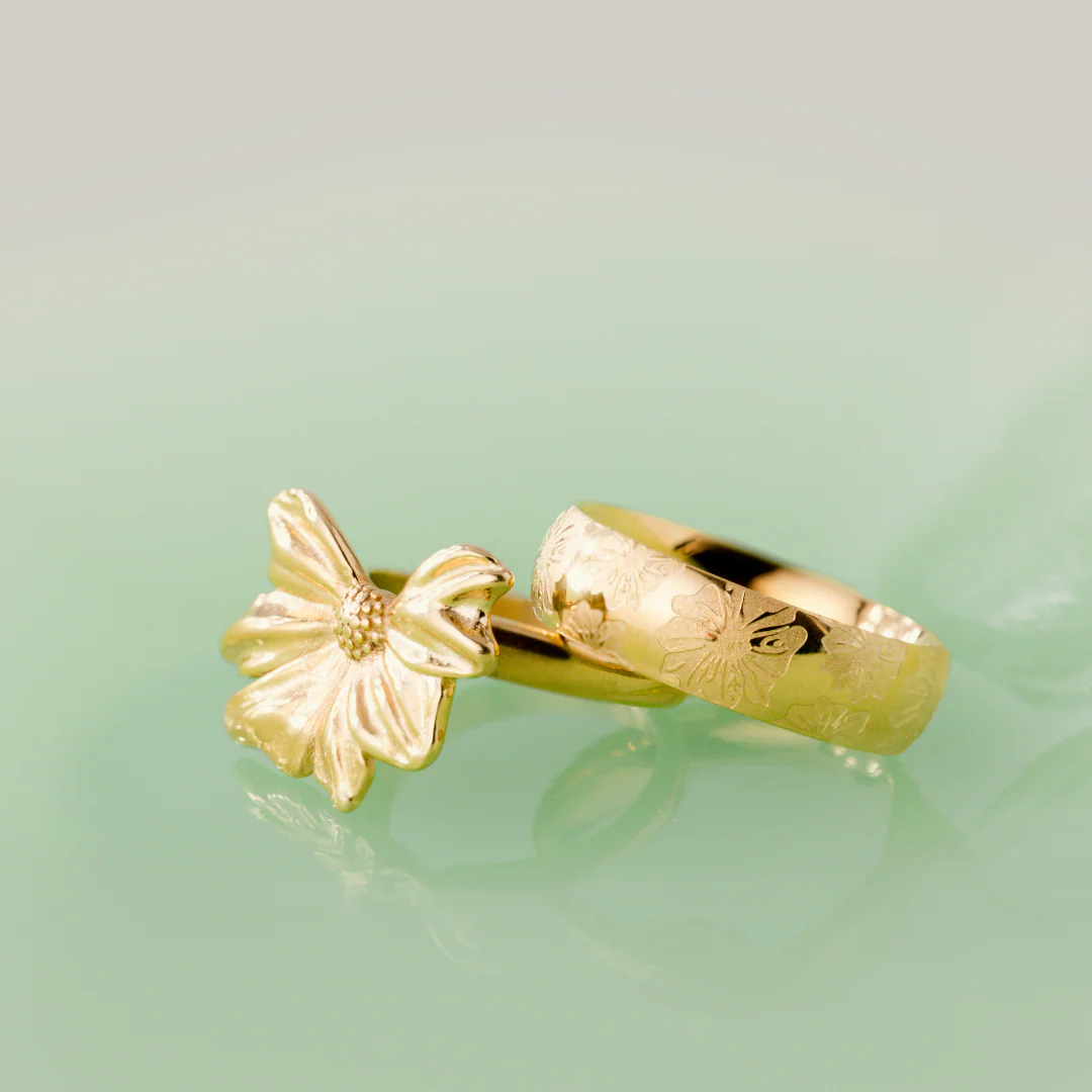 Eternal Bloom Ring Silver - Image 4