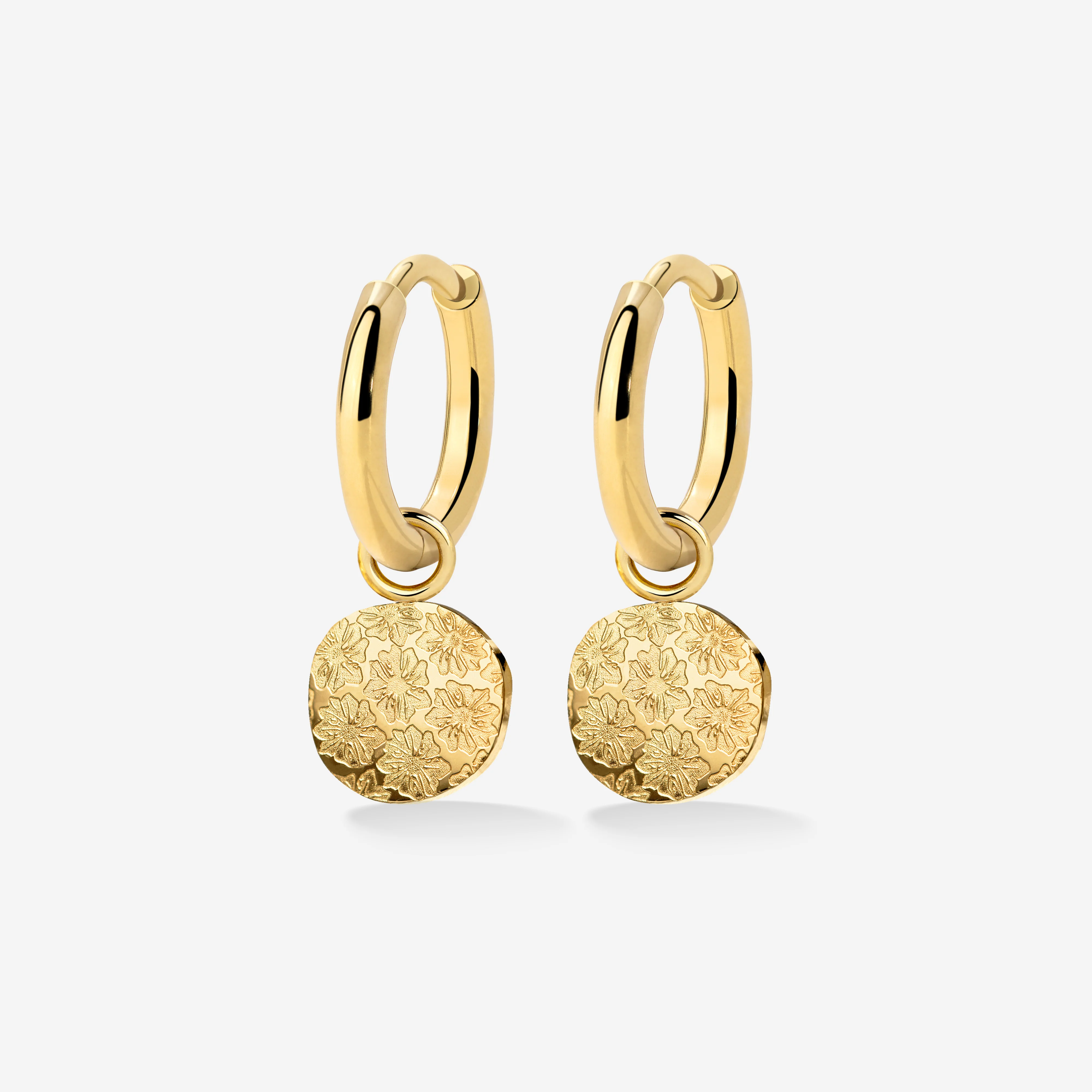 Everbloom Hoop Set Small Gold