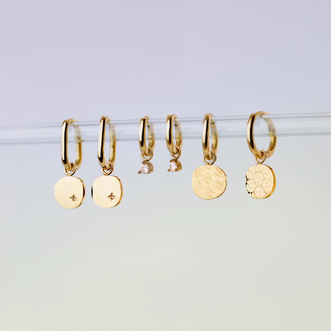 Everbloom Hoop Set Small Silver - Image 4