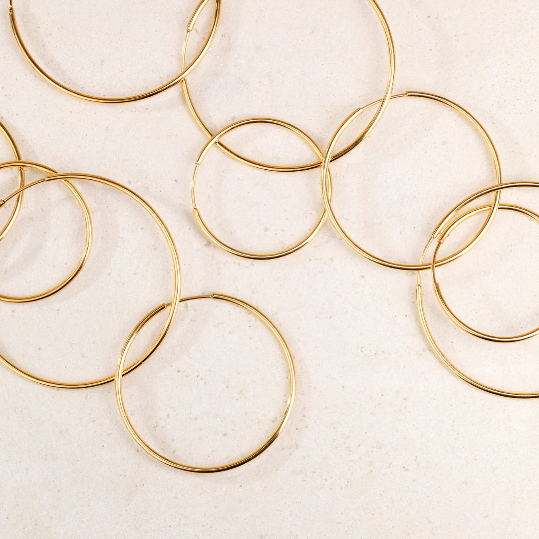 Maxi Hoops Gold - Image 6