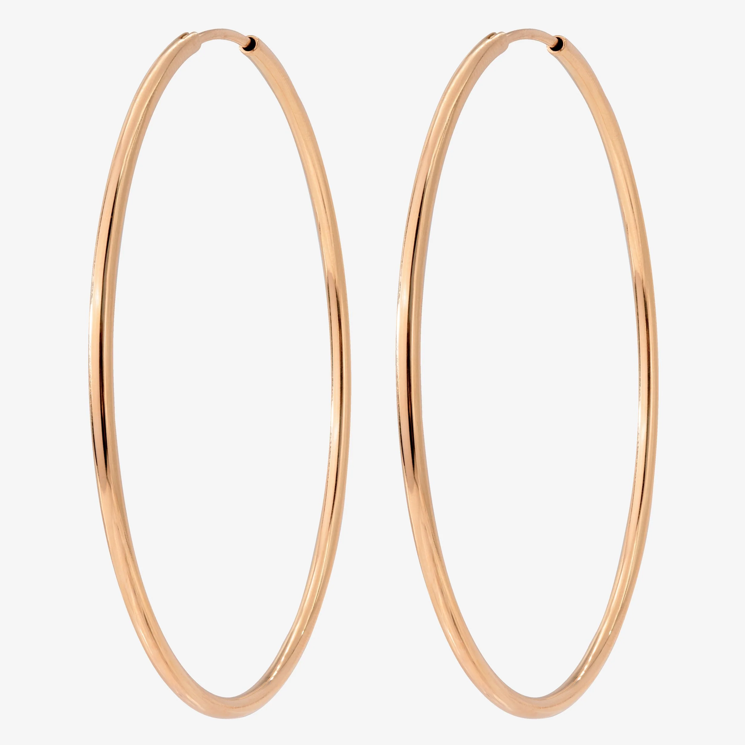 Super Maxi Hoops Rose Gold