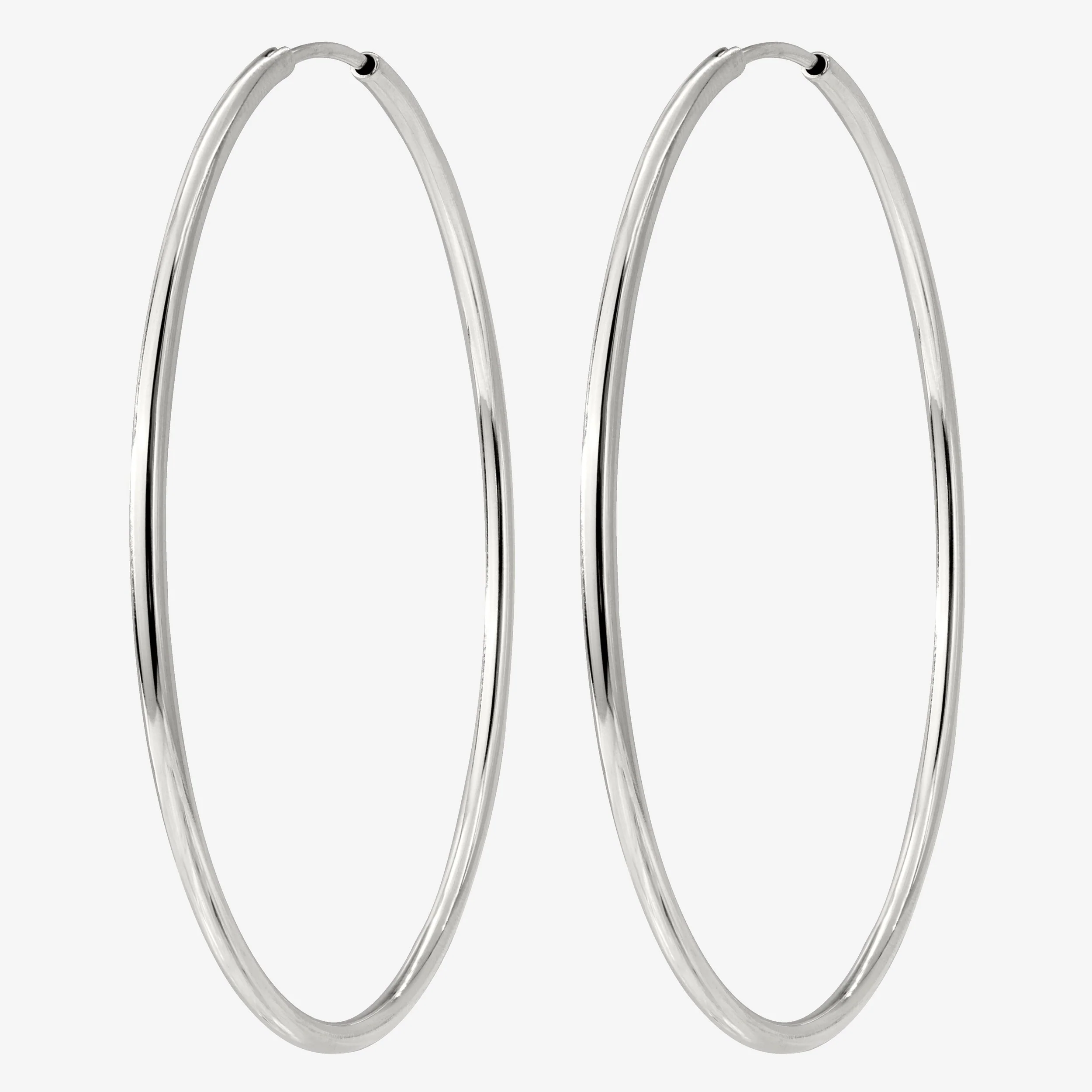 Super Maxi Hoops Silver