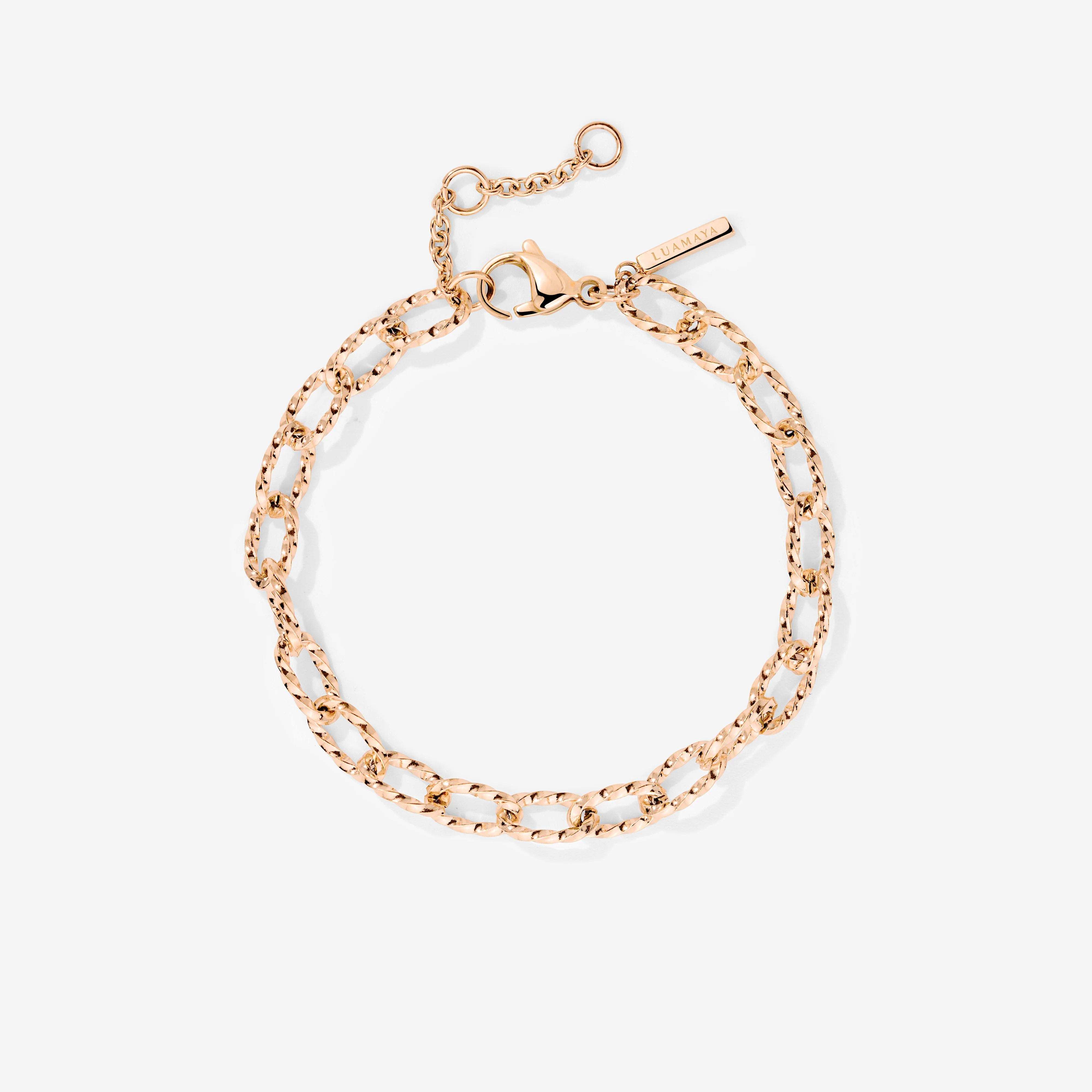 Fantasy Chain Bracelet Rose Gold