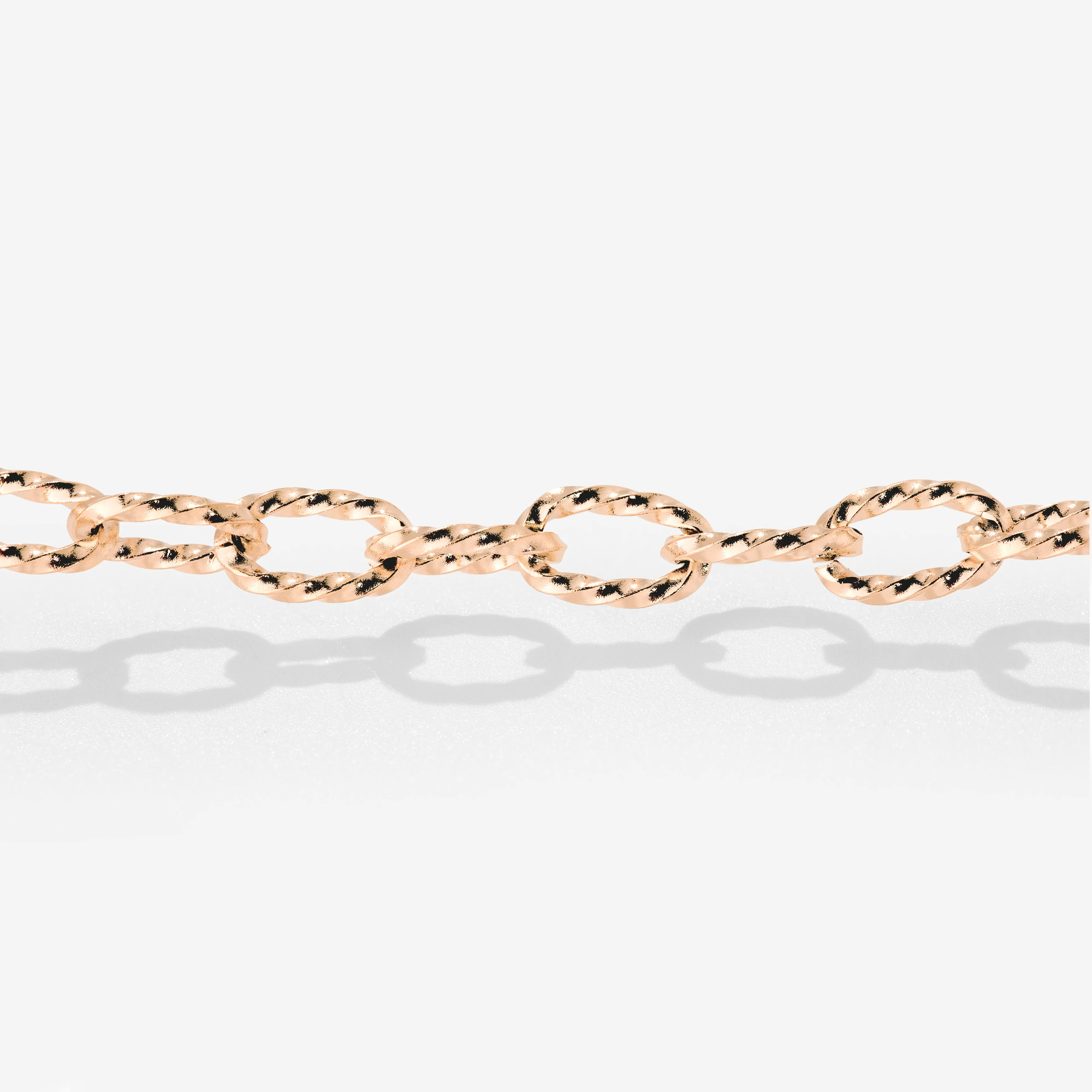 Fantasy Chain Bracelet Rose Gold - Image 3
