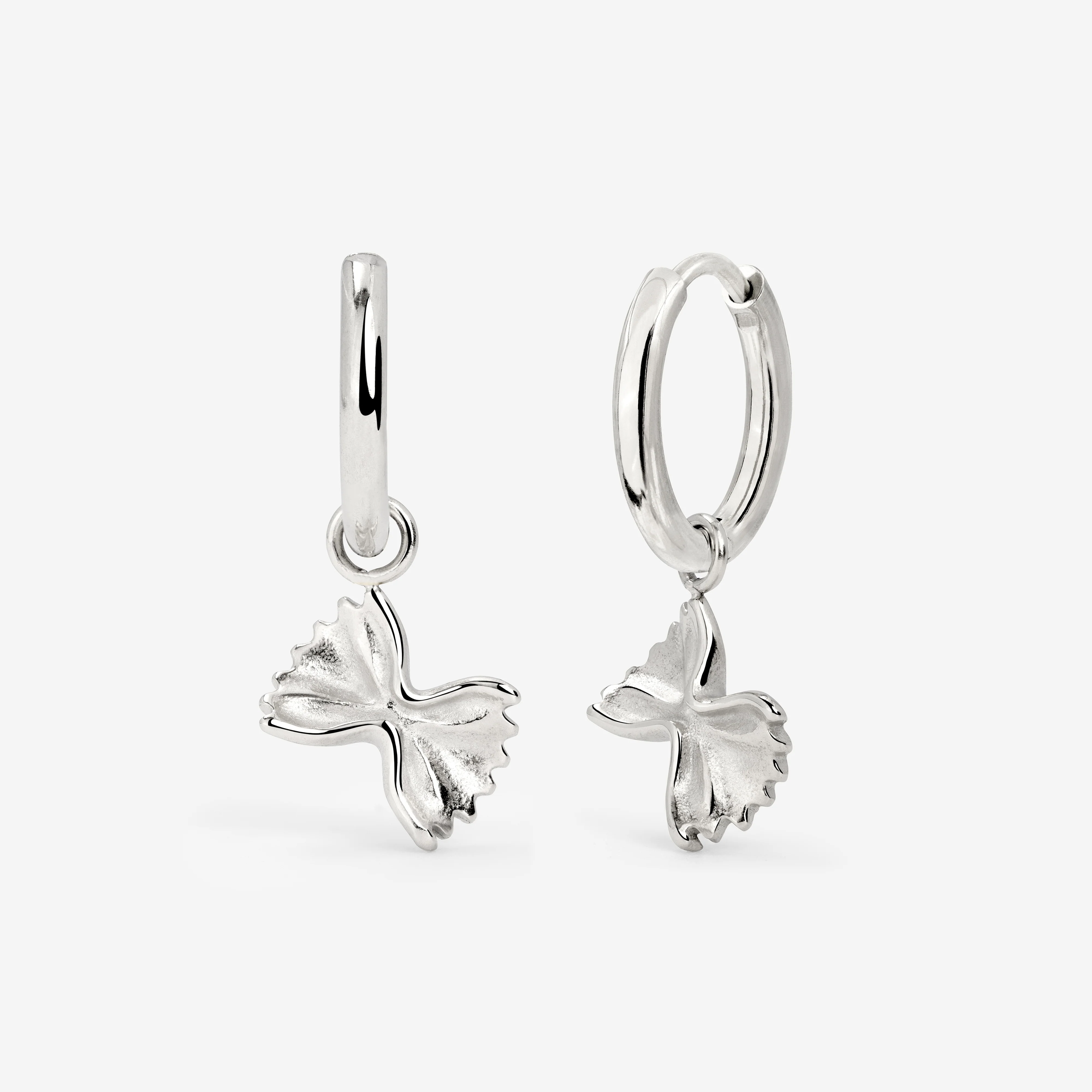 Farfallissimo Hoop Set Small Silver