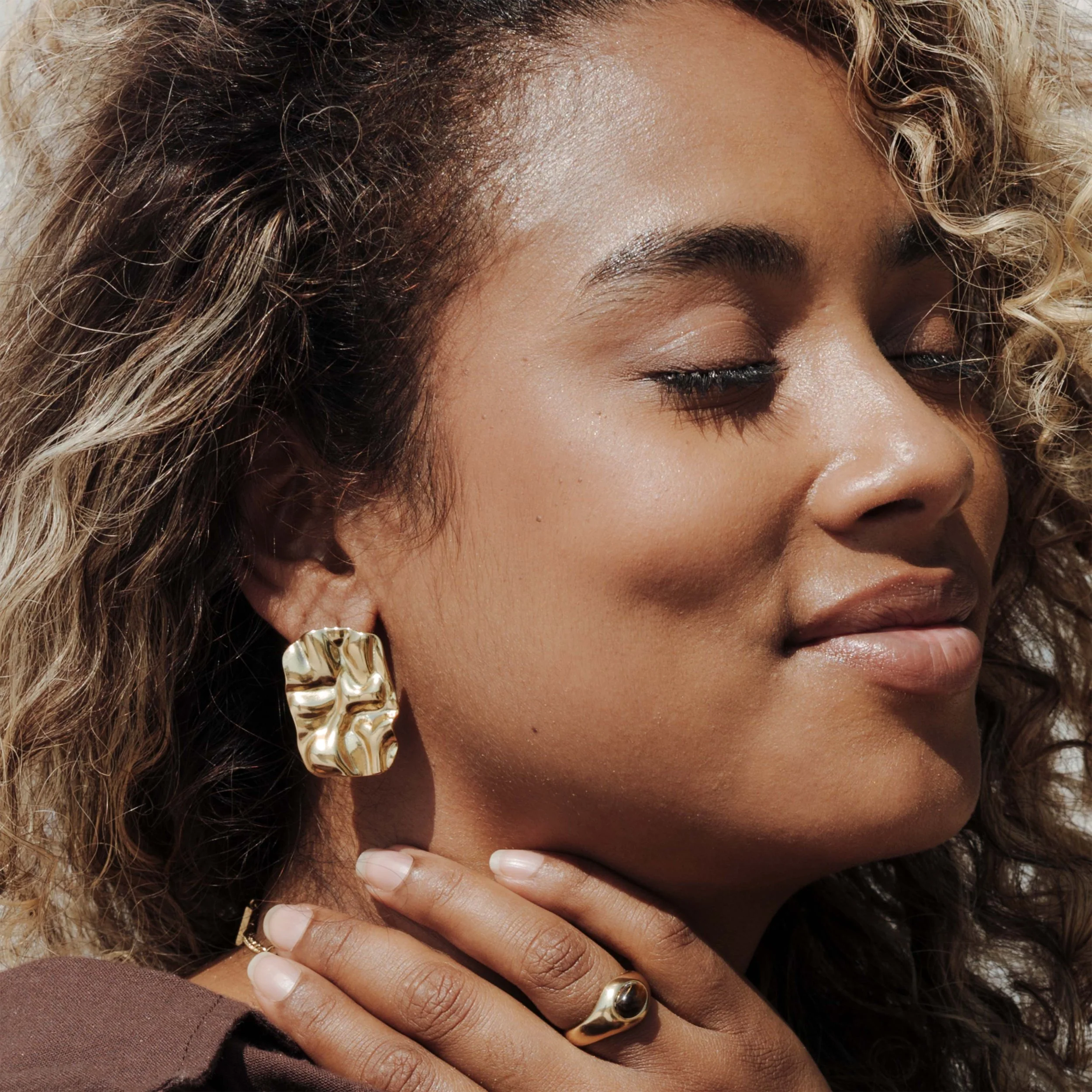 Fata Morgana Studs Gold - Image 2