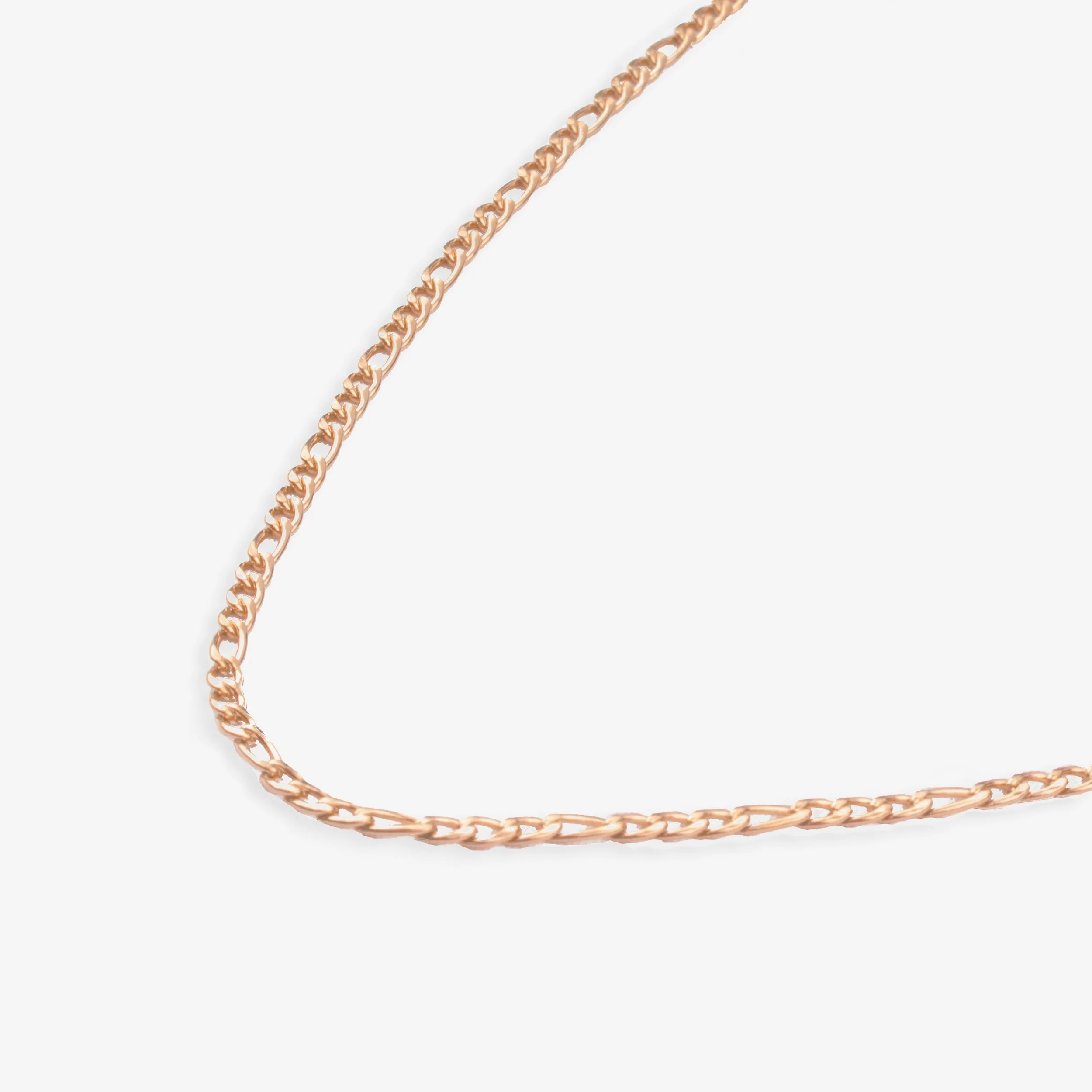 Figaro Necklace Rose Gold - Image 3
