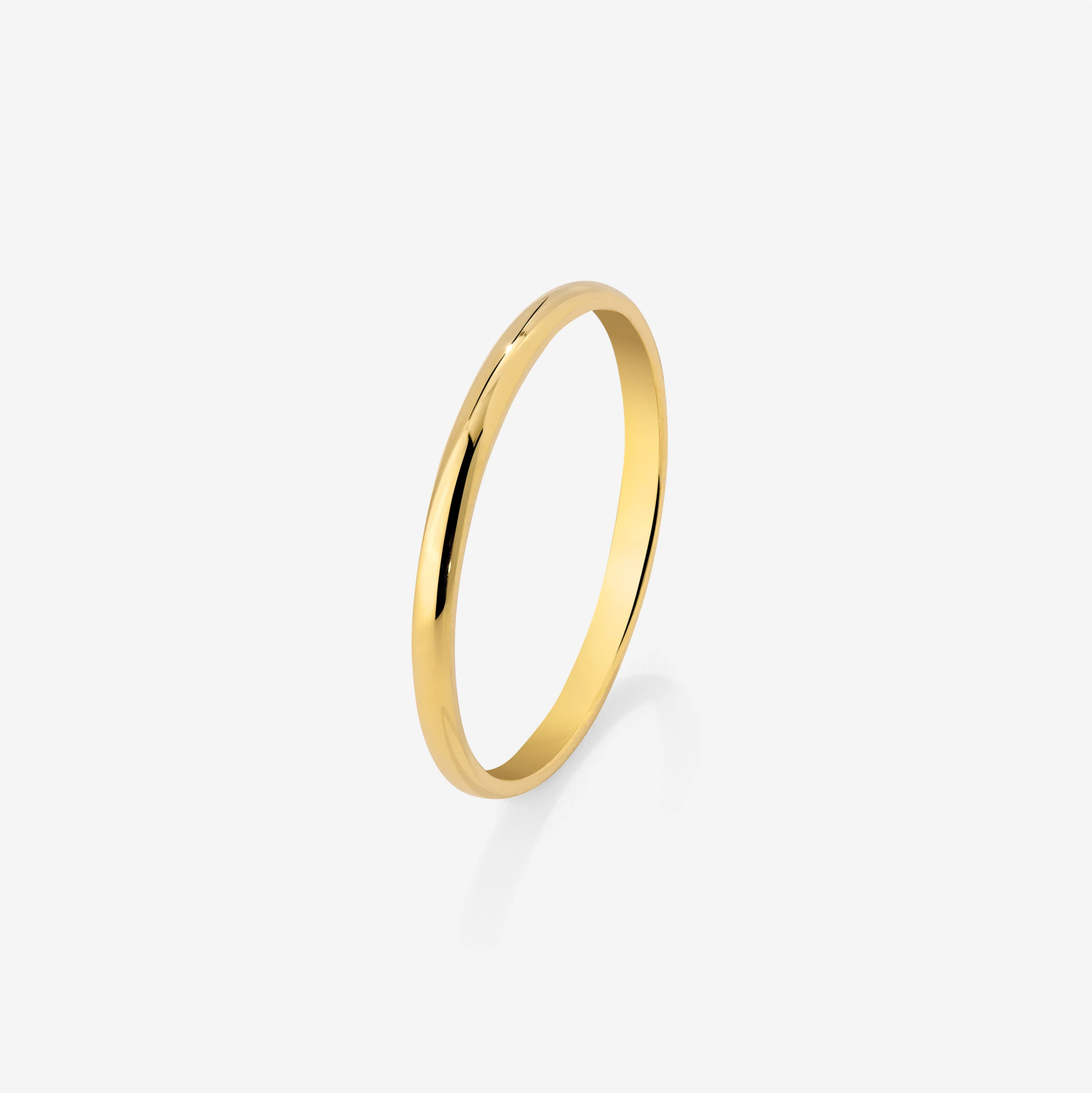 Fine Line Ring Gold - Image 4