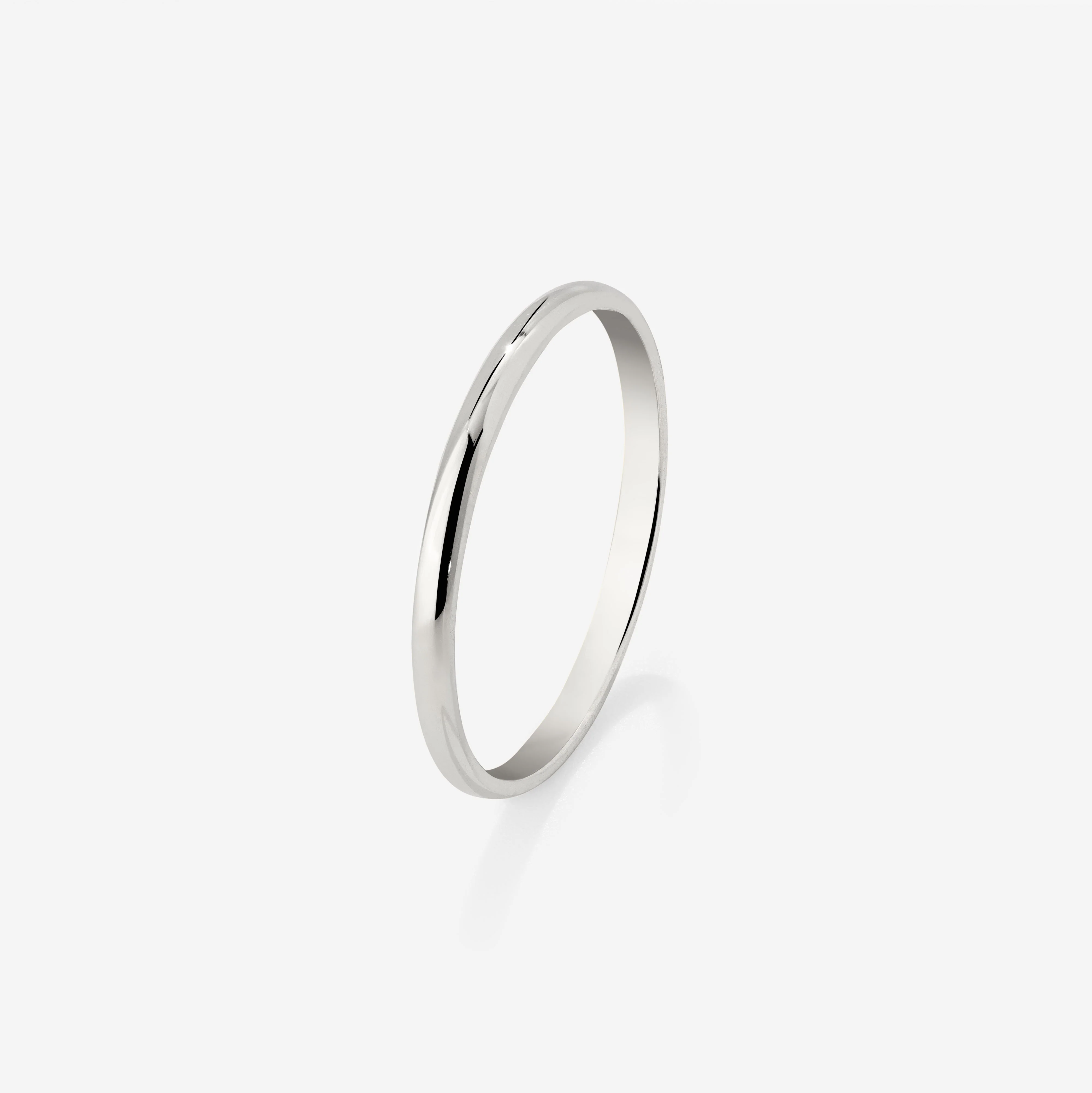 Fine Line Ring Silver - Image 4