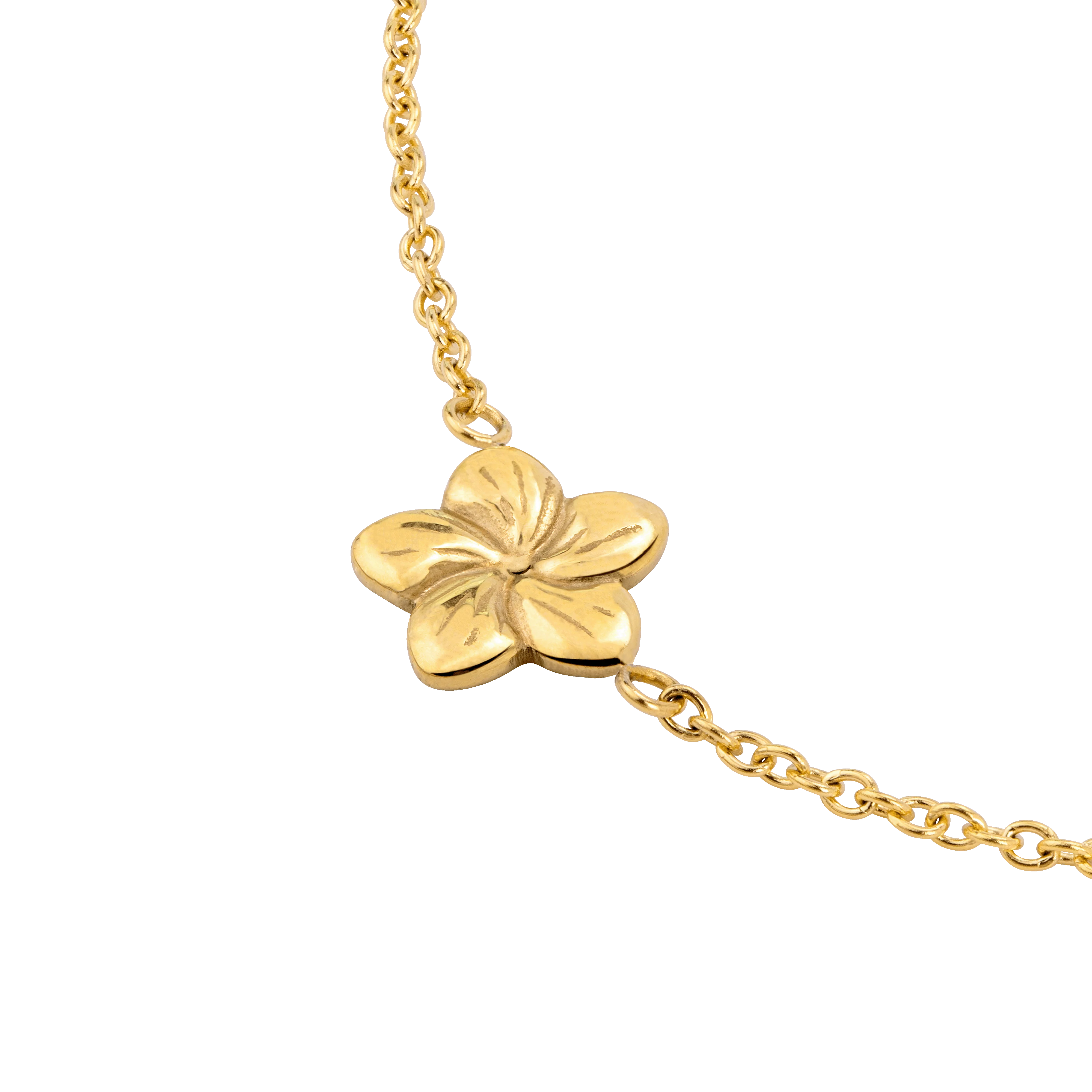 Floral Glow Choker Gold - Image 3