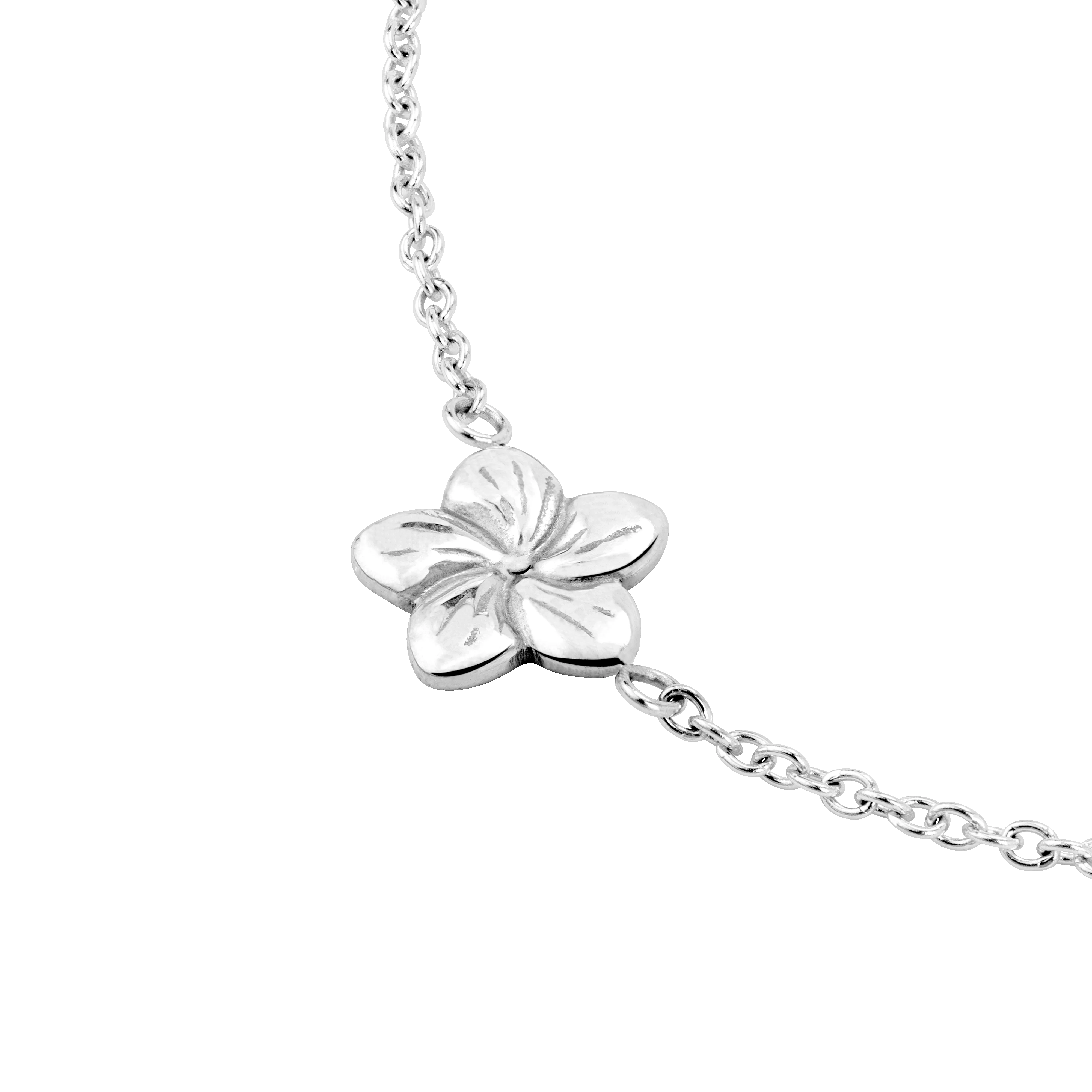 Floral Glow Choker Silver - Image 3