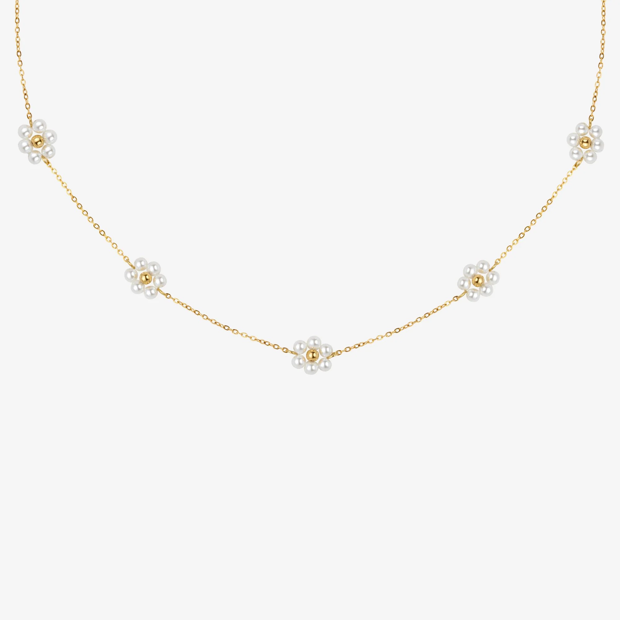 Flourish Necklace Gold