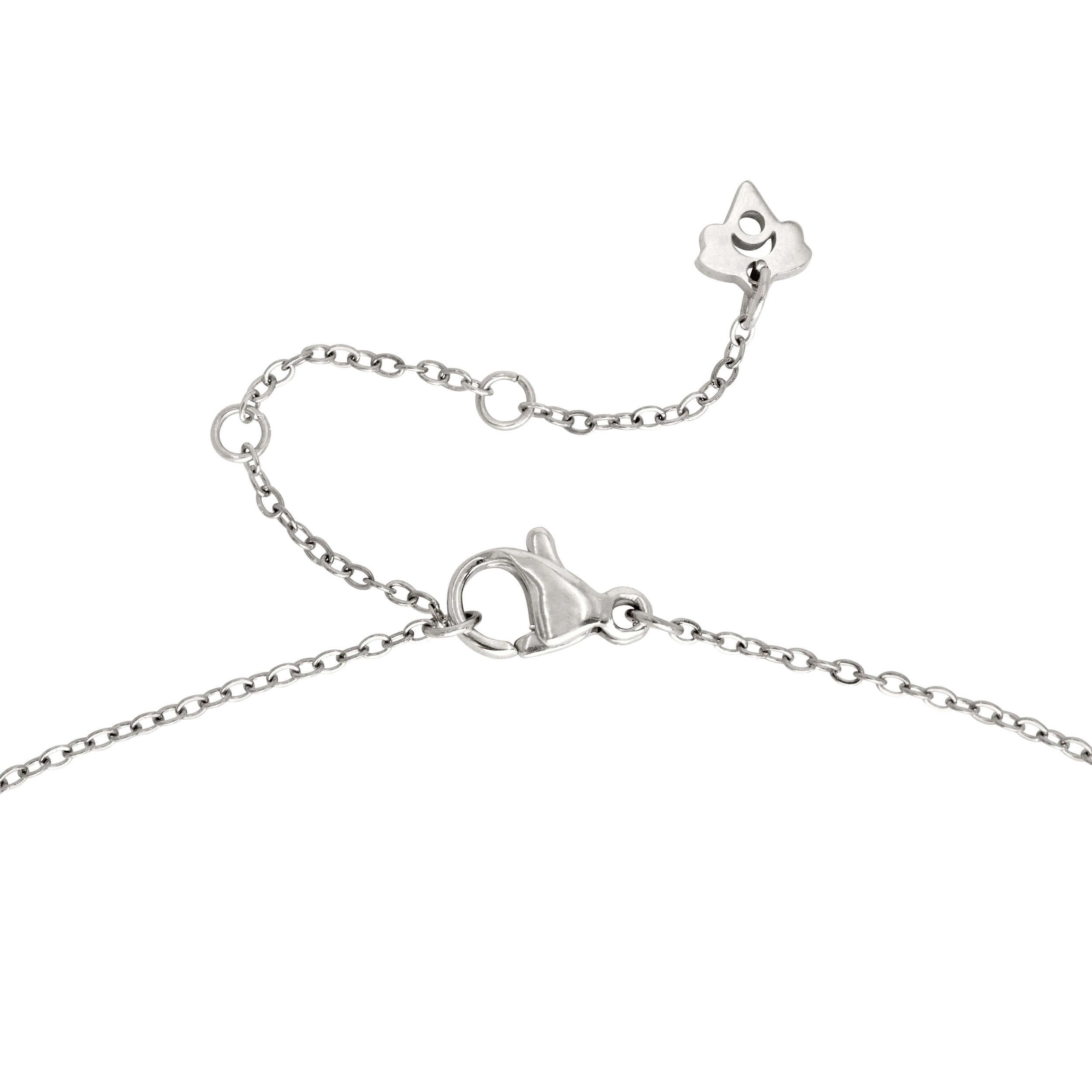 Flowy Heart Necklace Bundle Silver - Image 5