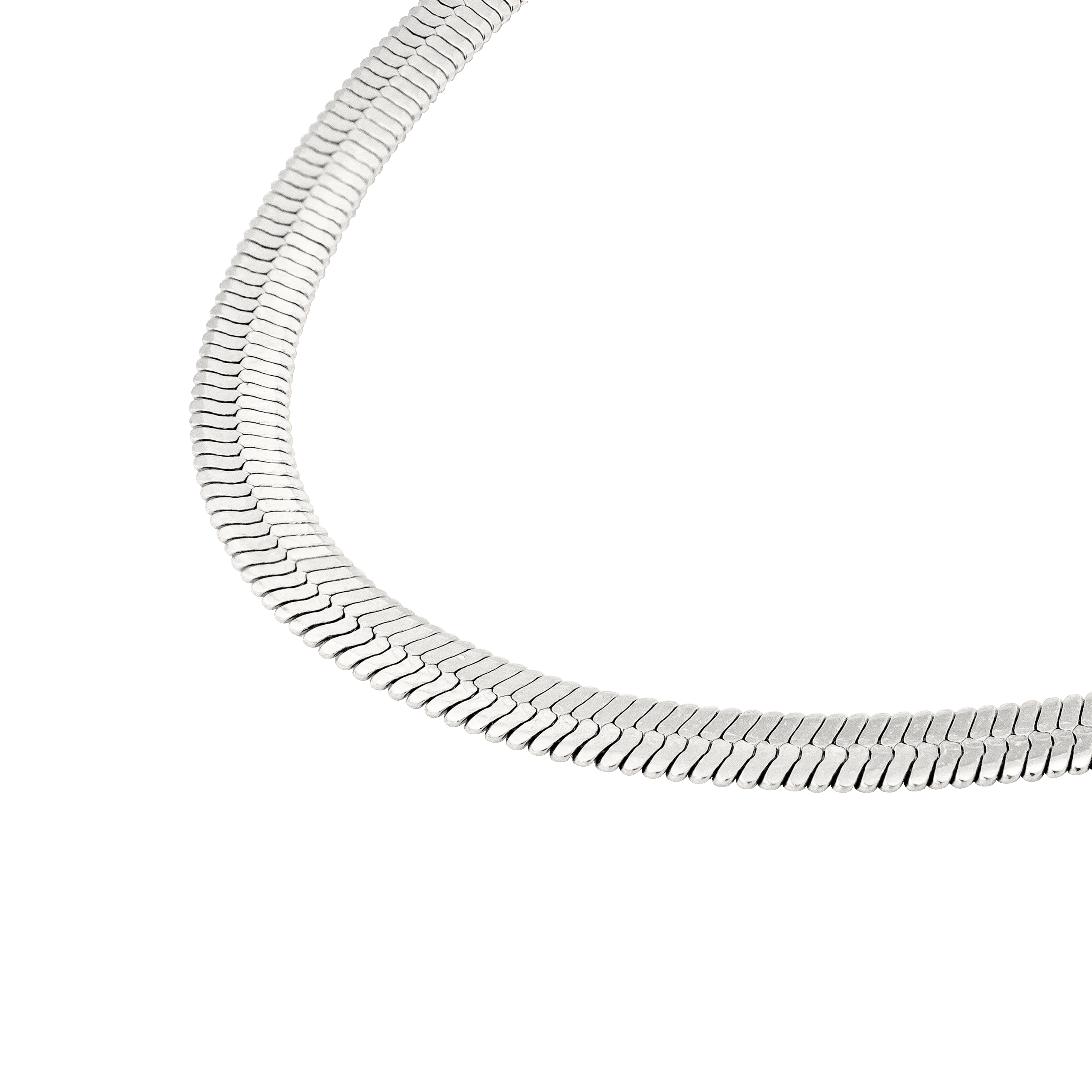 Flowy Heart Necklace Bundle Silver - Image 6