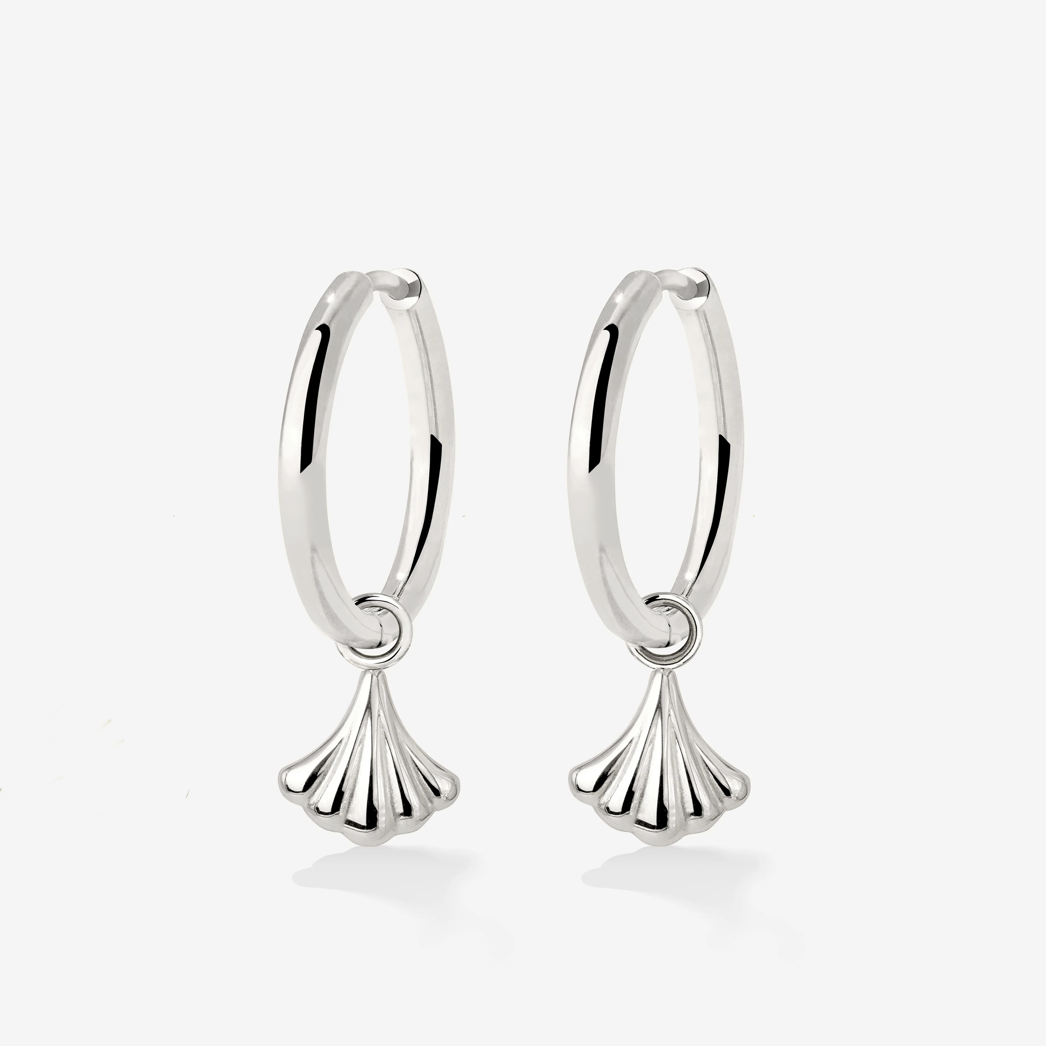 Forever Yours Hoop Set Medium Silver