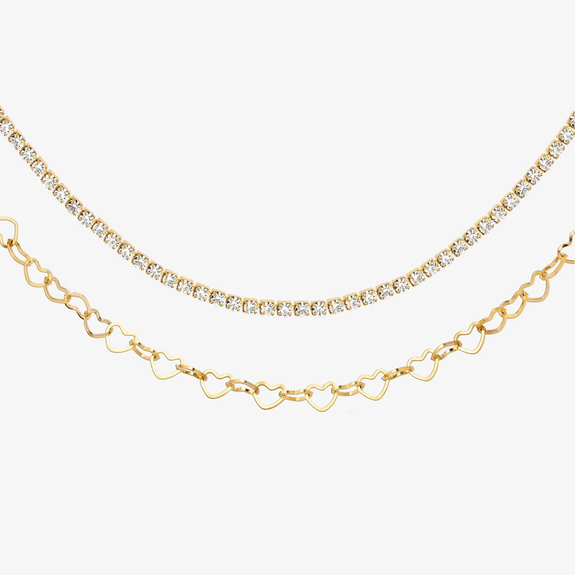 Glam Lover Necklace Bundle Gold