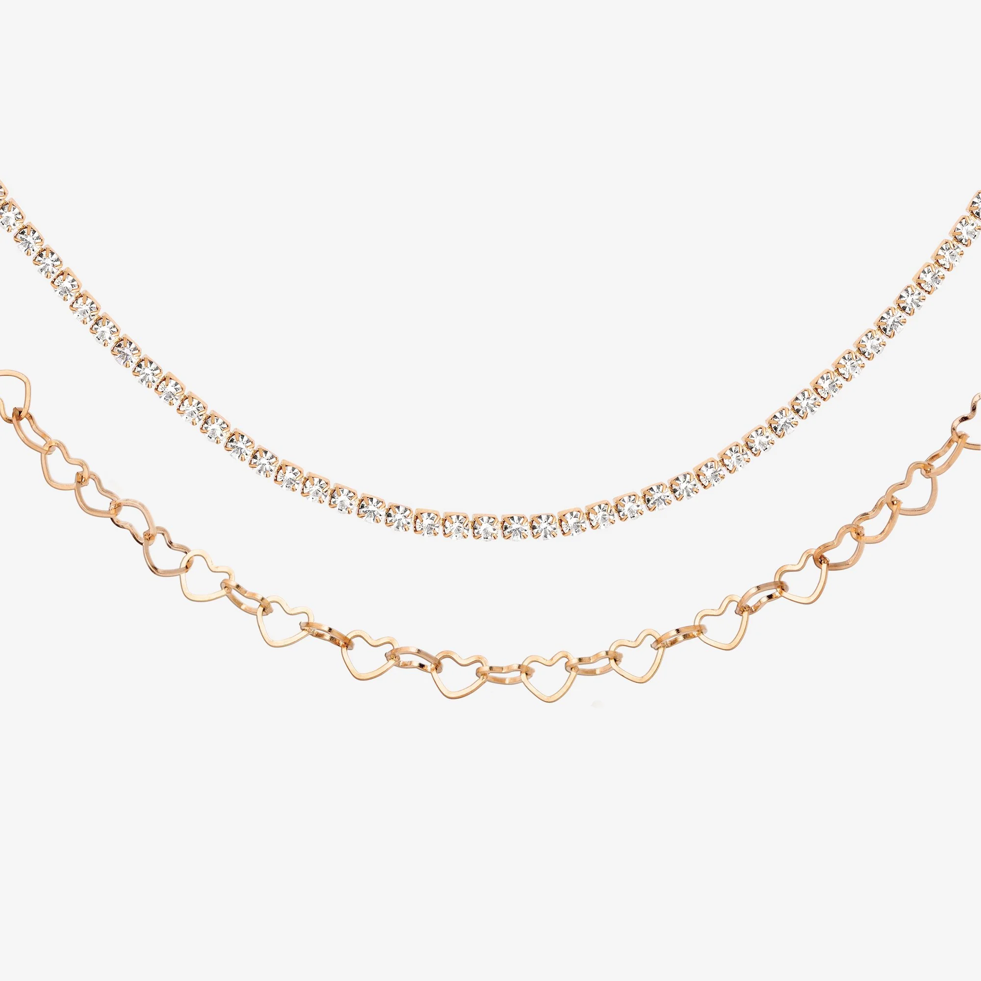 Glam Lover Necklace Bundle Rose Gold