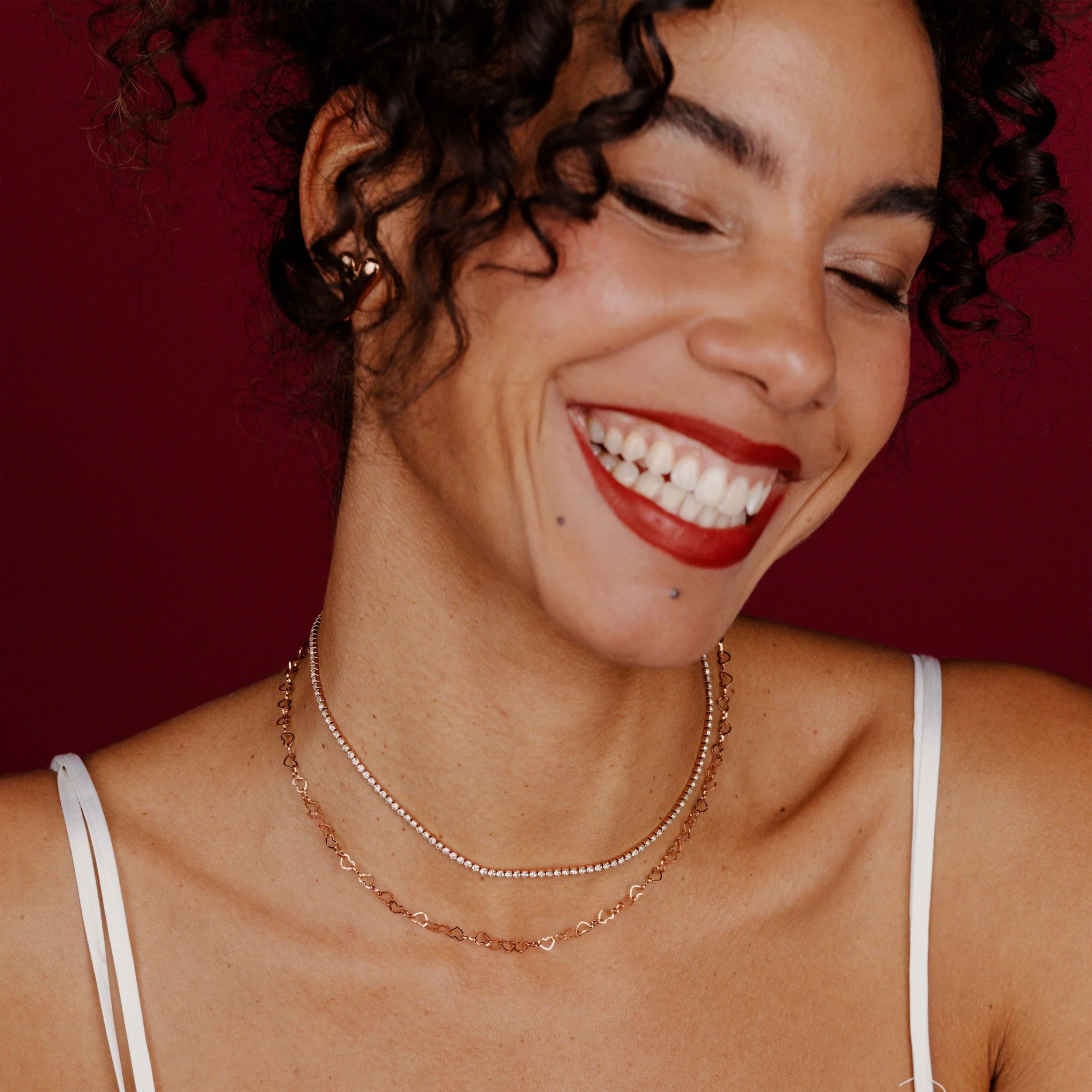 Glam Lover Necklace Bundle Rose Gold - Image 2