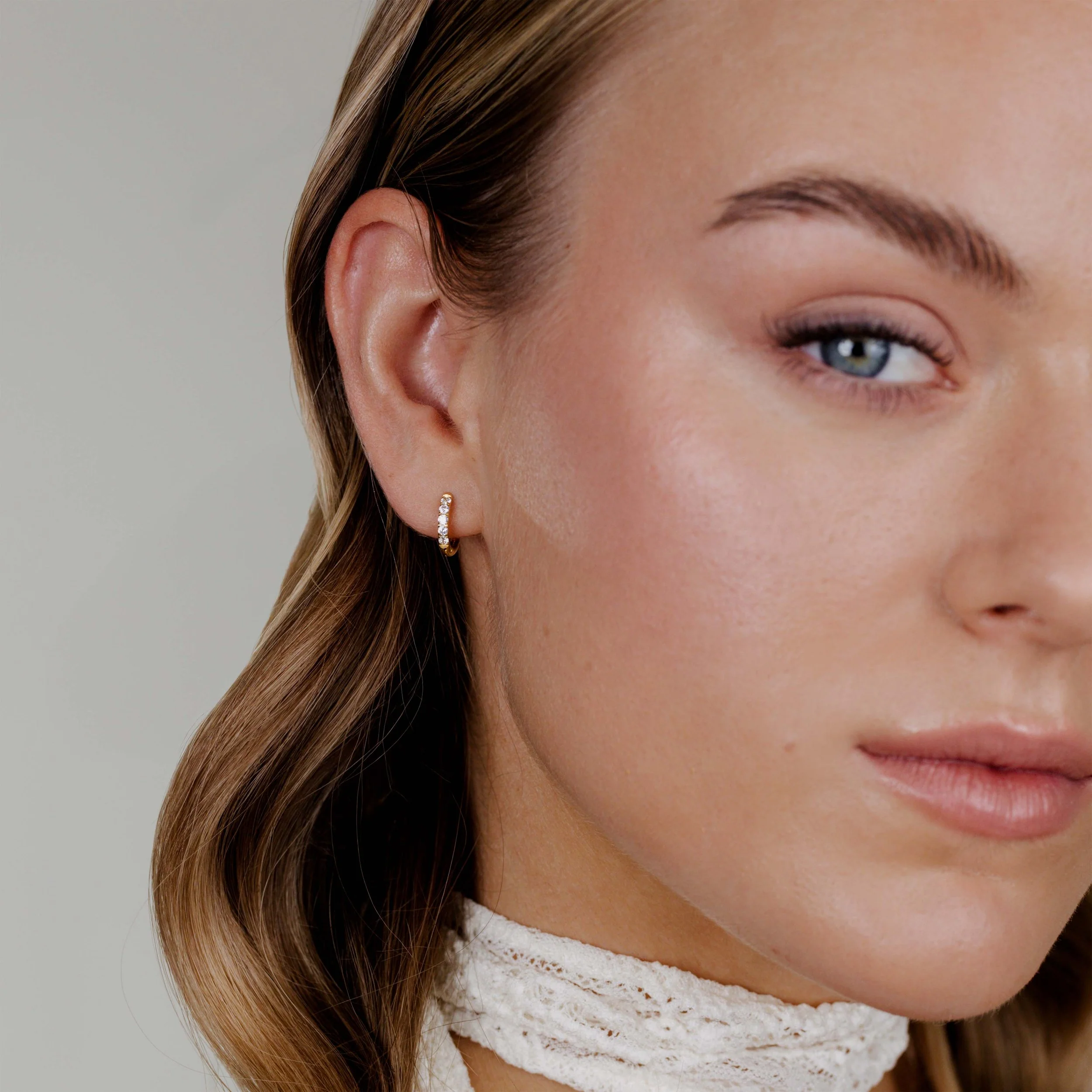 Glimmer Hoops Baby Gold - Image 2