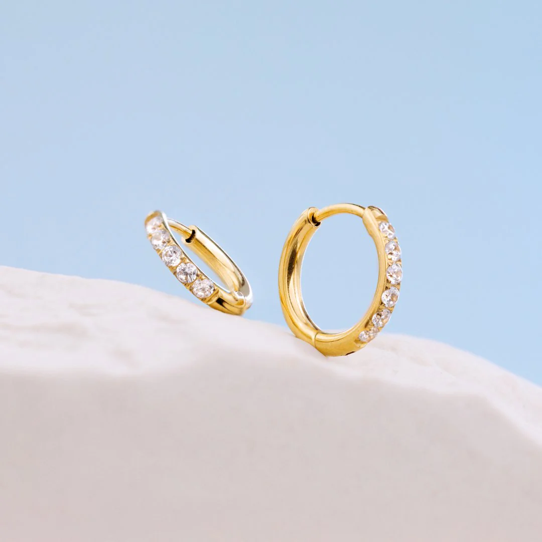 Glimmer Hoops Baby Gold - Image 4