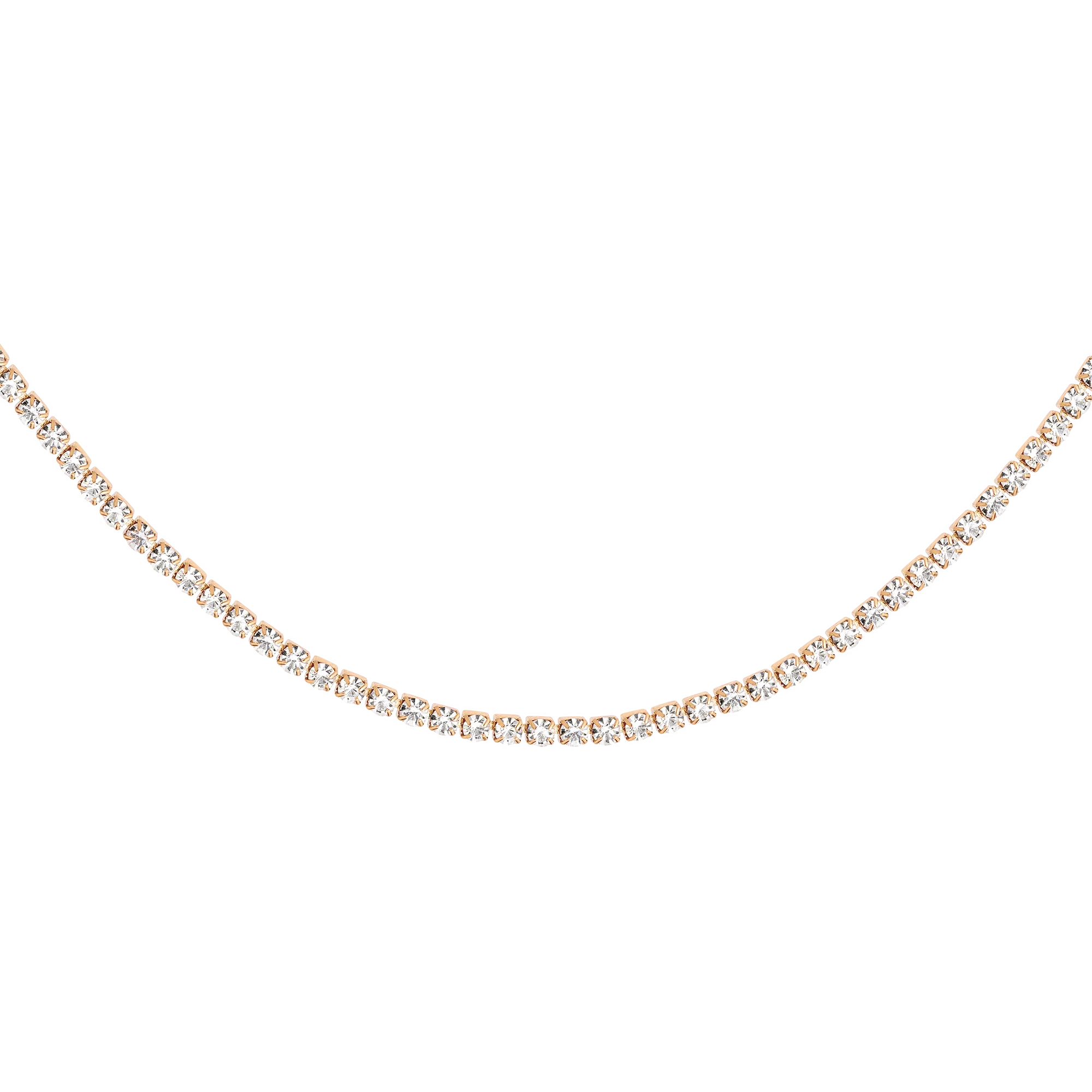 Glitz 'n' Glam Necklace Rose Gold