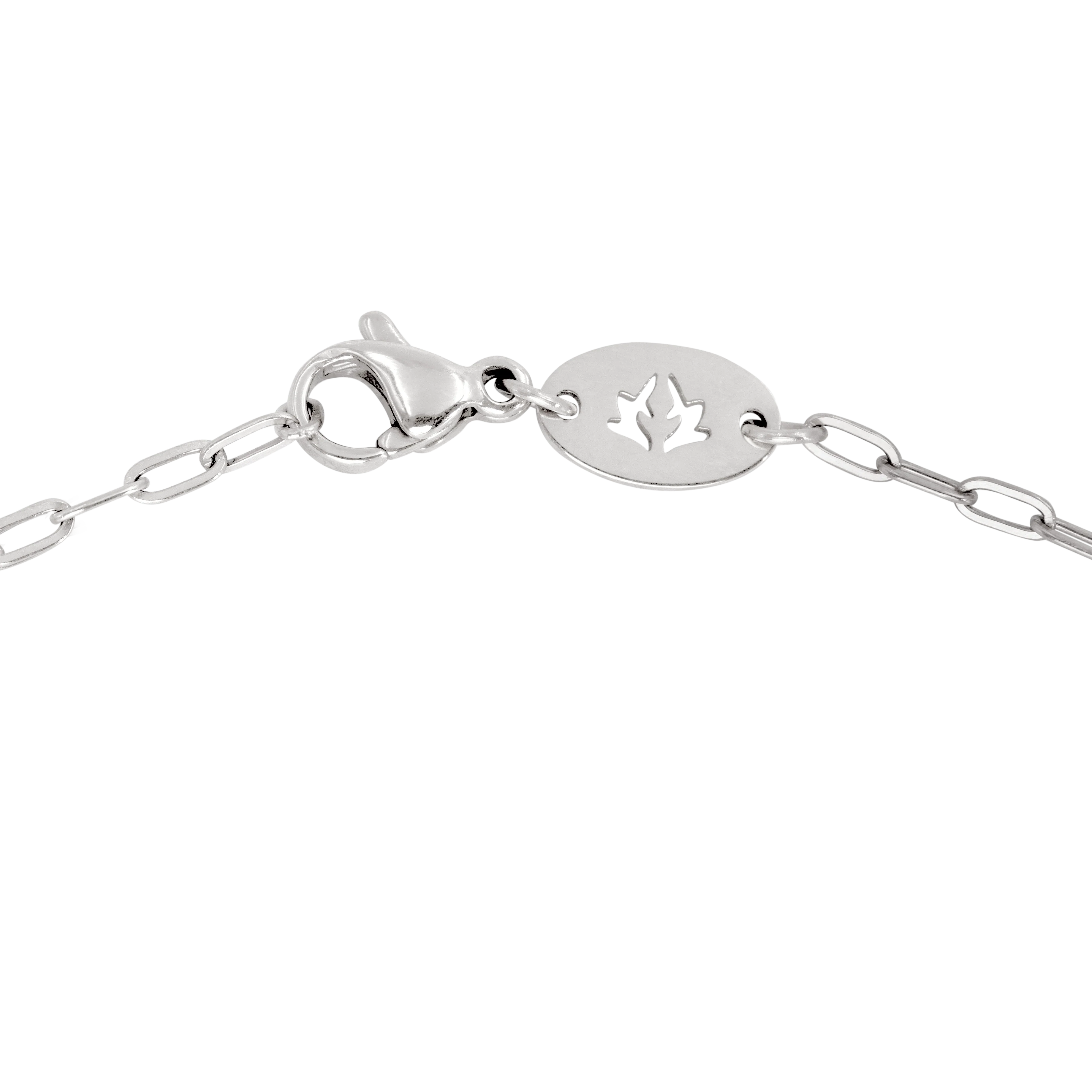 Heart Ace Necklace Silver - Image 4