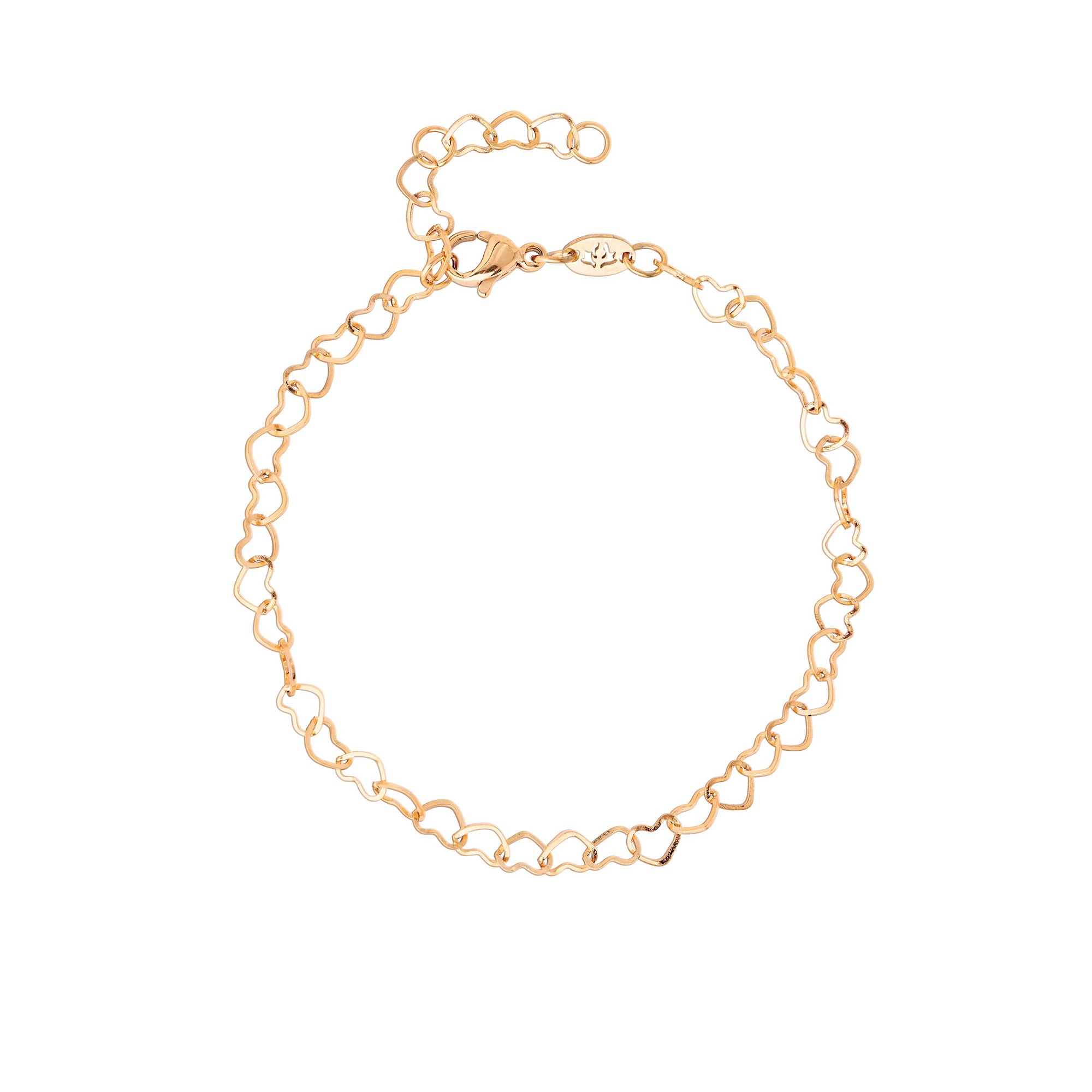 Heart after Heart Bracelet Rose Gold