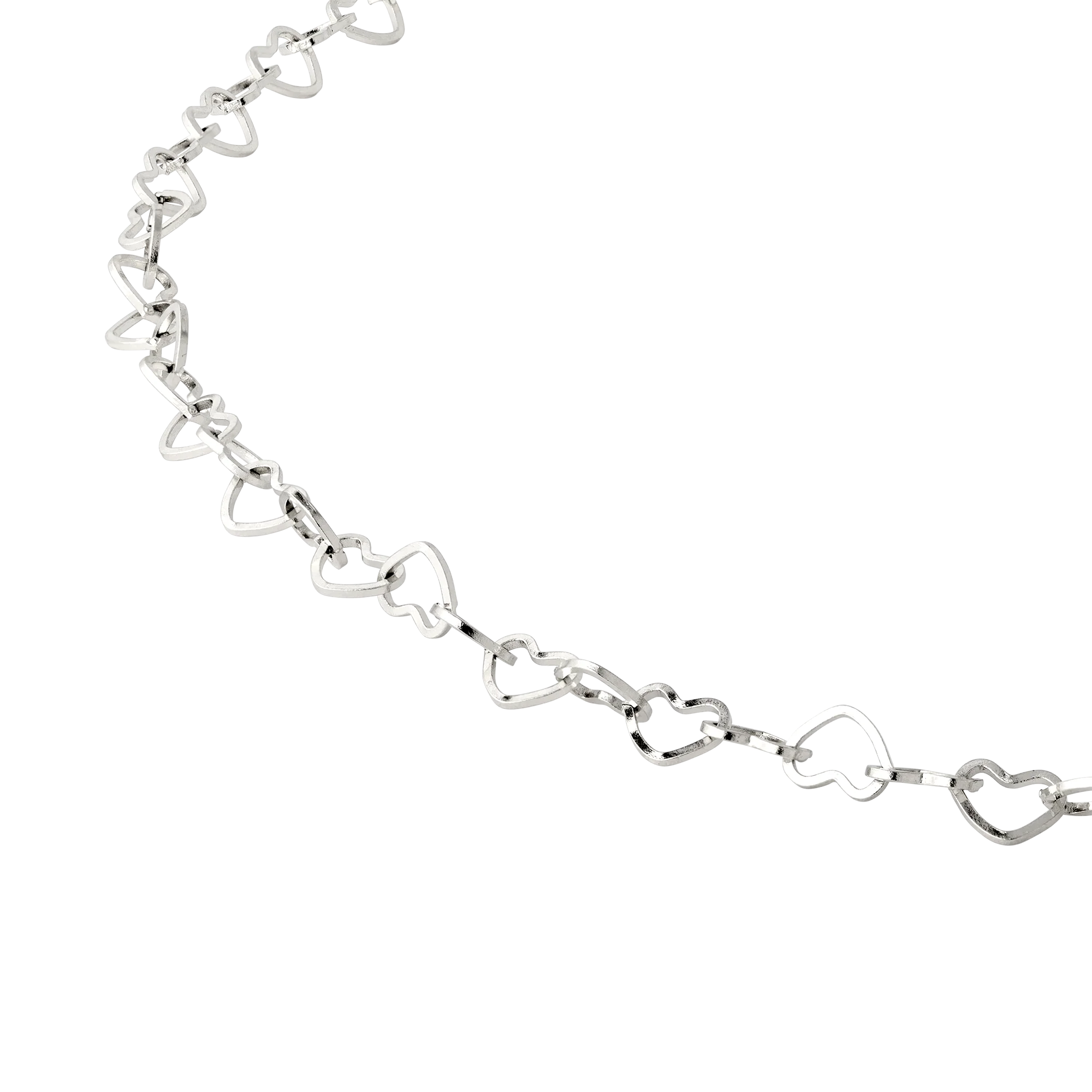 Heart after Heart Bracelet Silver - Image 3