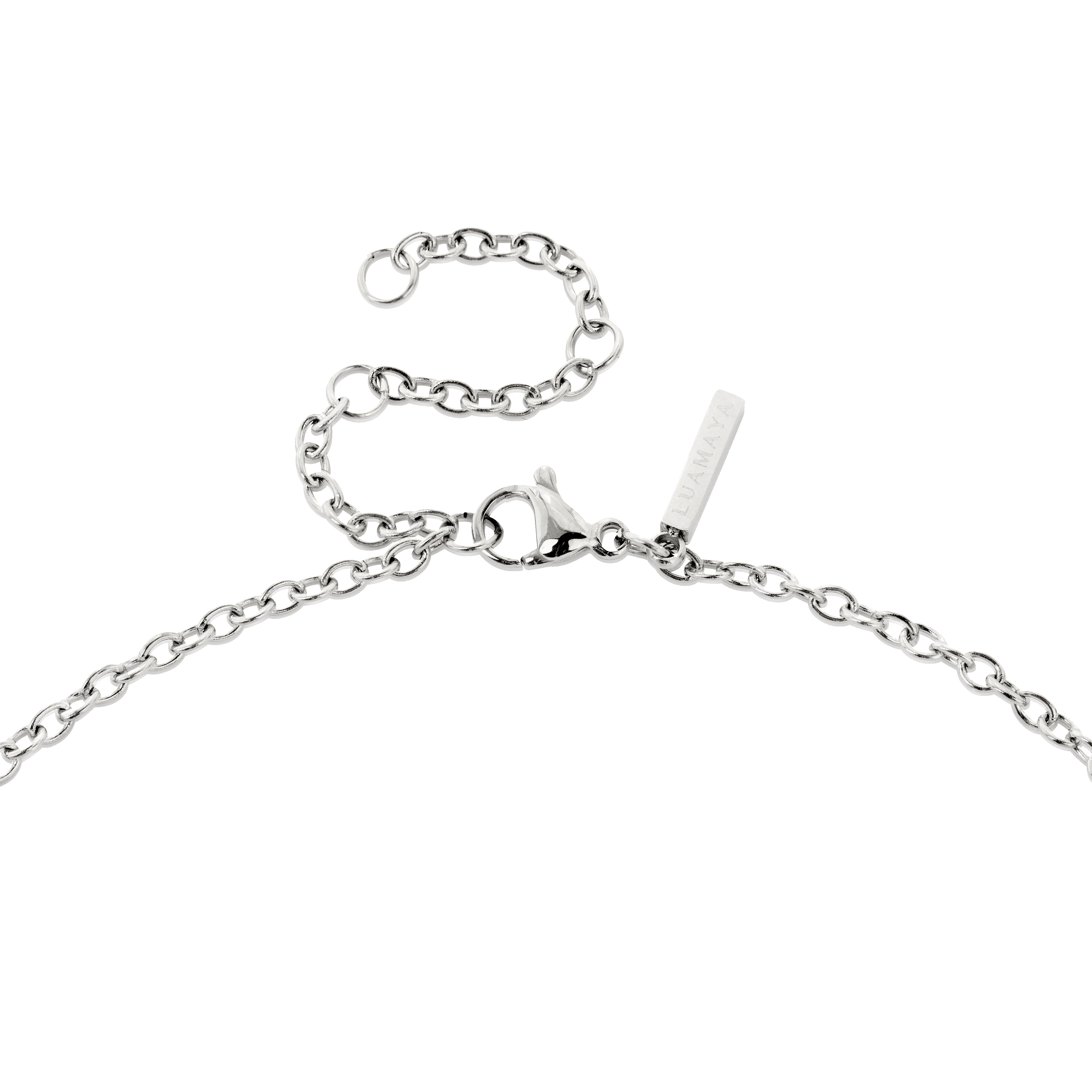 Heart of Gold Necklace Silver - Image 5