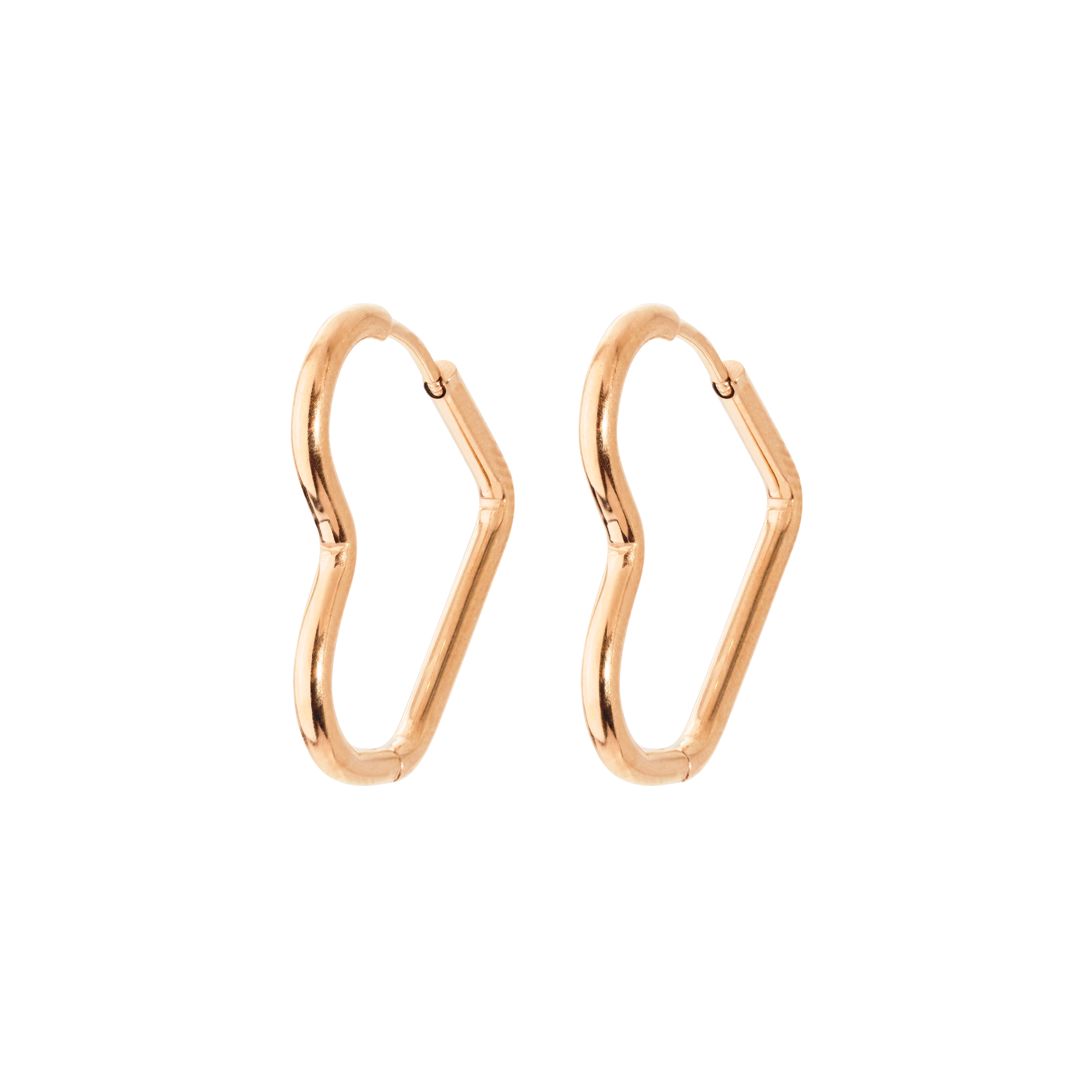 Heartily Hoops Small Rose Gold